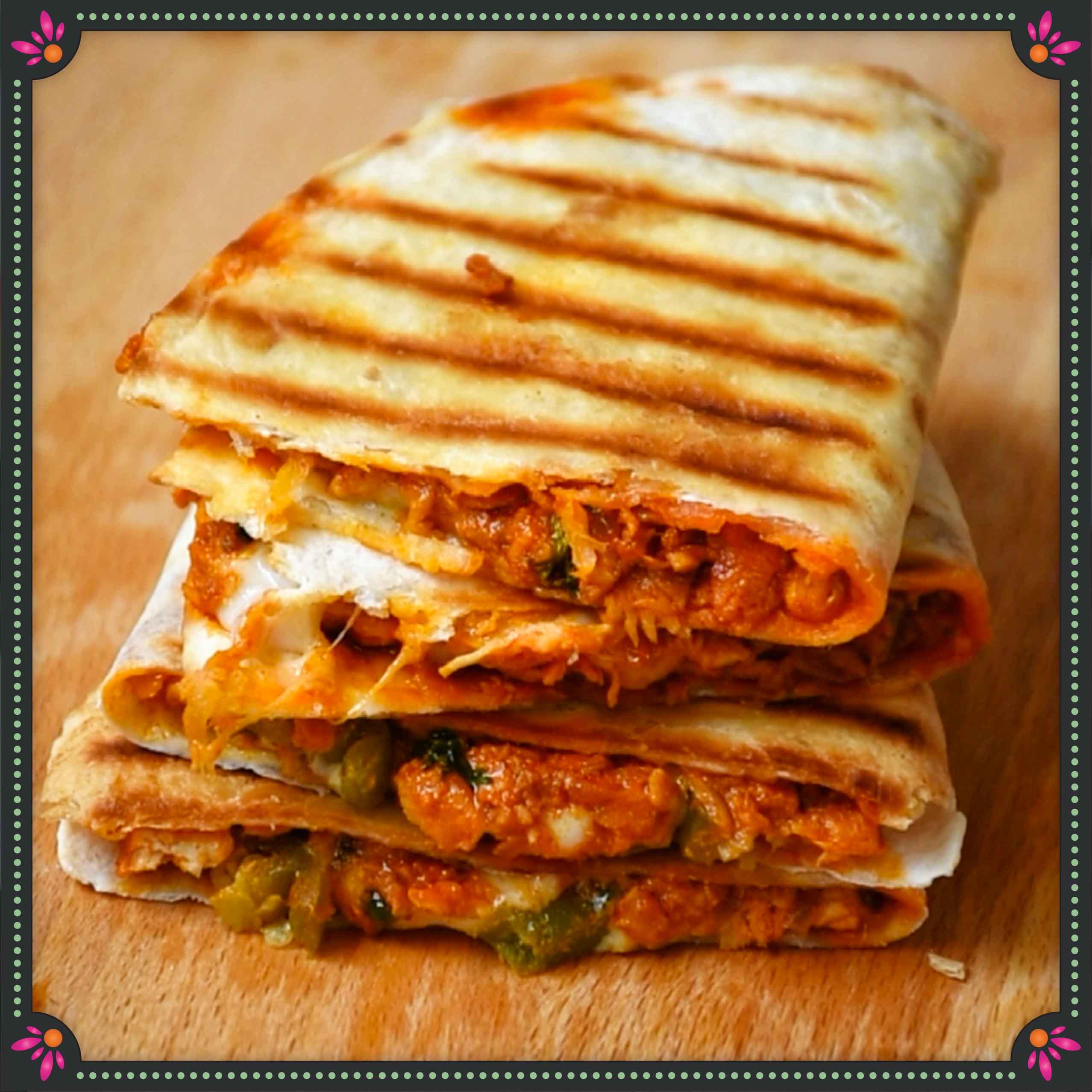 Pulled Buff Nihari quesadilla