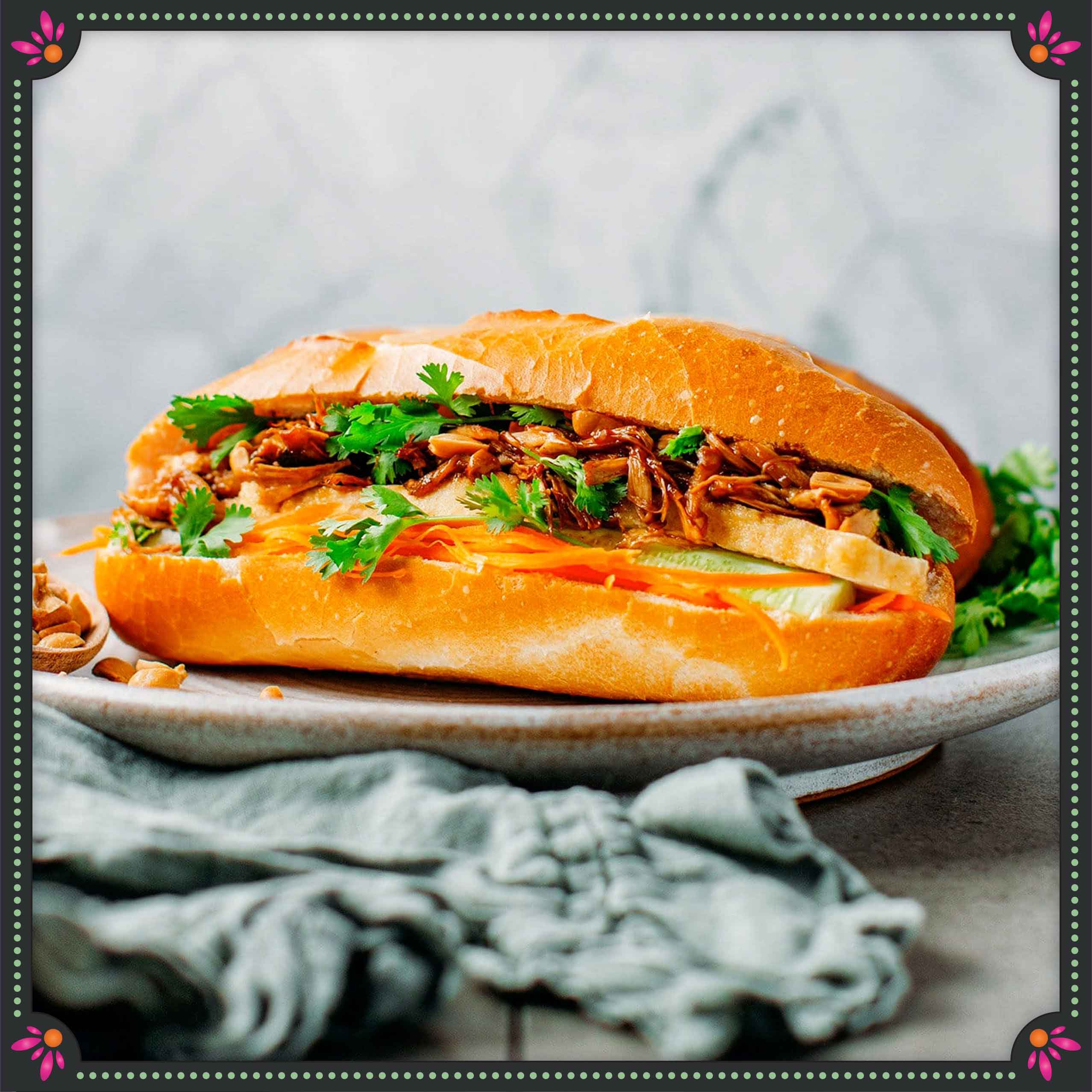 Shrimp Po'Boy banh mi