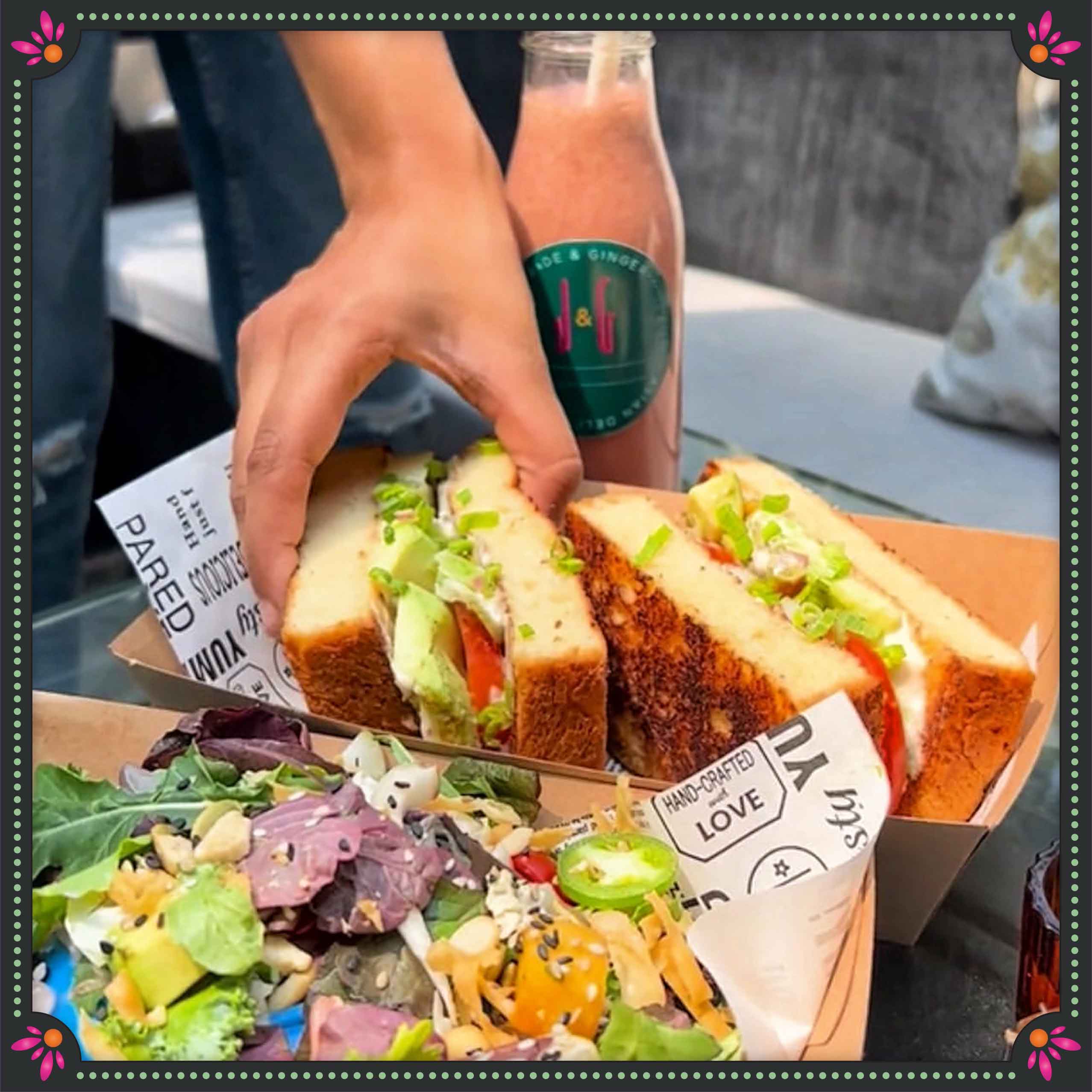 Avocado Cheese Cream sando