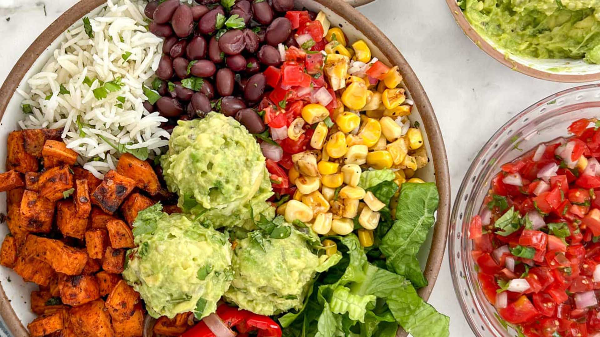 burrito bowl served at bombay taco company in bandra and nesco