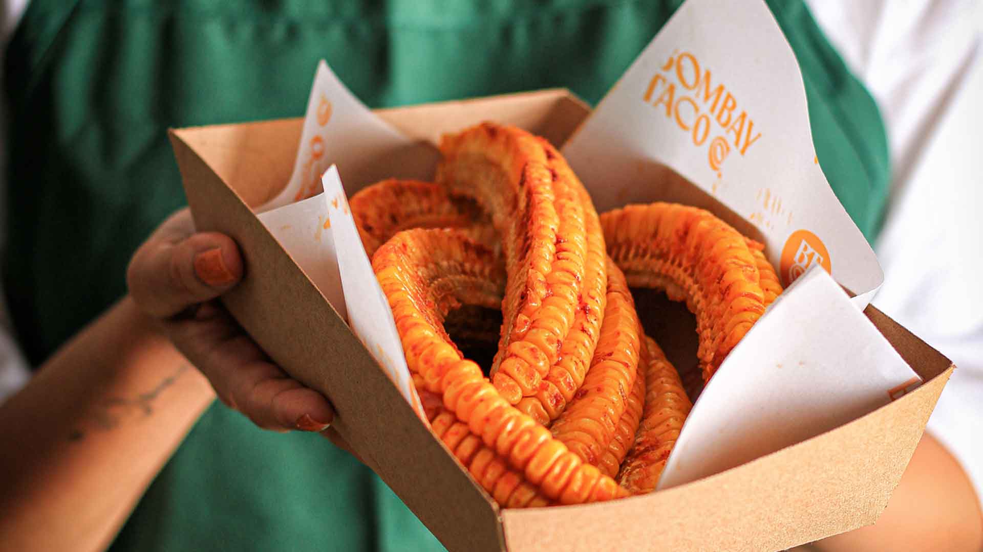 corn ribs served at bombay taco company in bandra and nesco