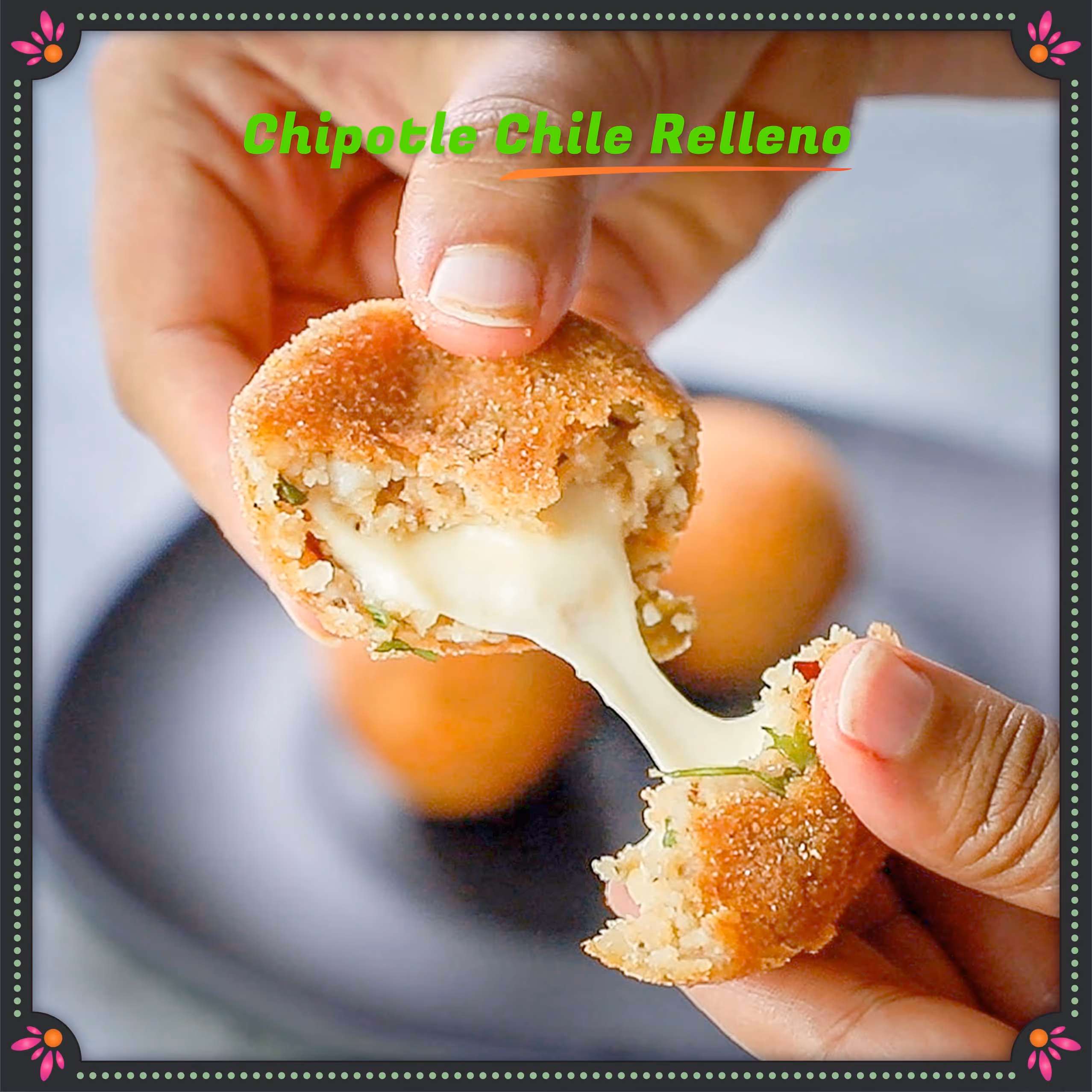 Creamy Chipotle jalapeno poppers