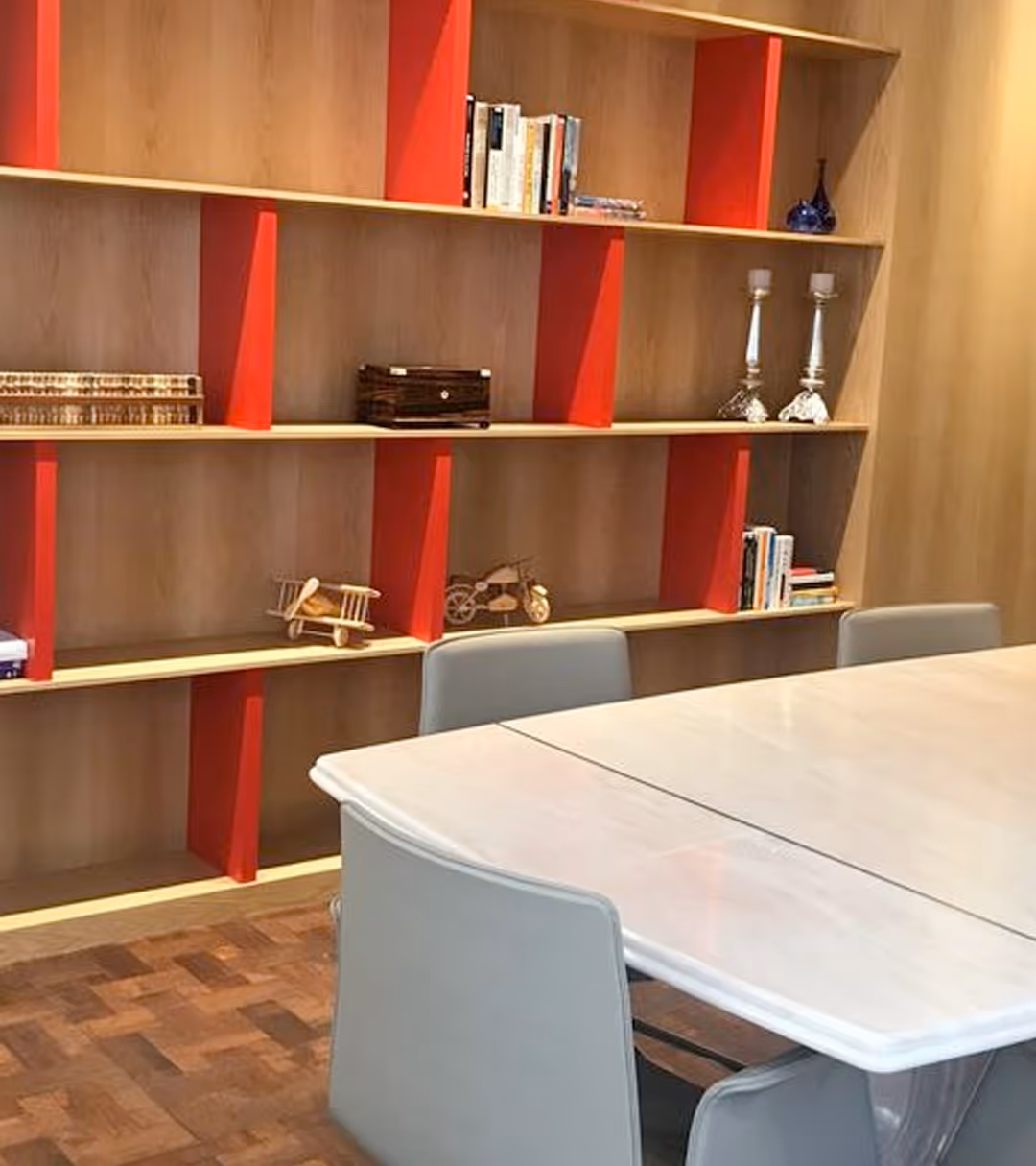 chicken tikka taco on a yellow background