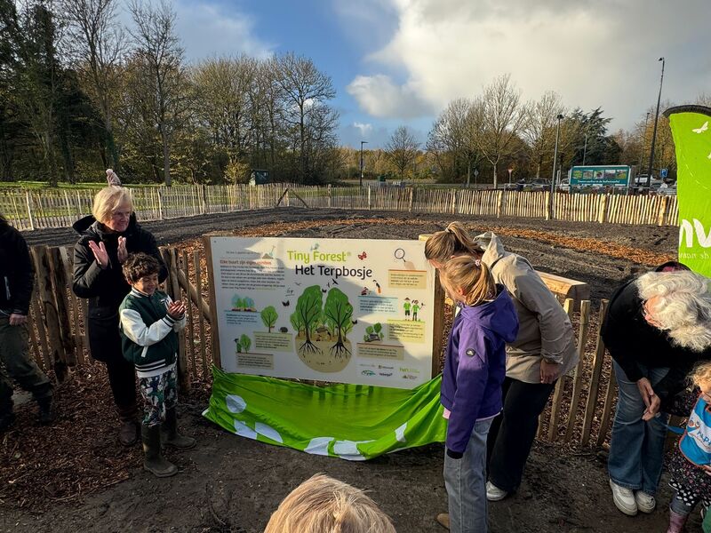 Tiny Forest bij Kindcentrum is geplant!