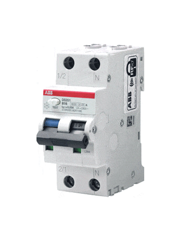 Aardlekautomaat 1P+N, B kar, 32A, 30mA, 6kA