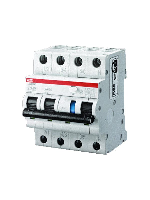 Aardlekautomaat 3P+N, B kar, 25A, 30mA, 6kA