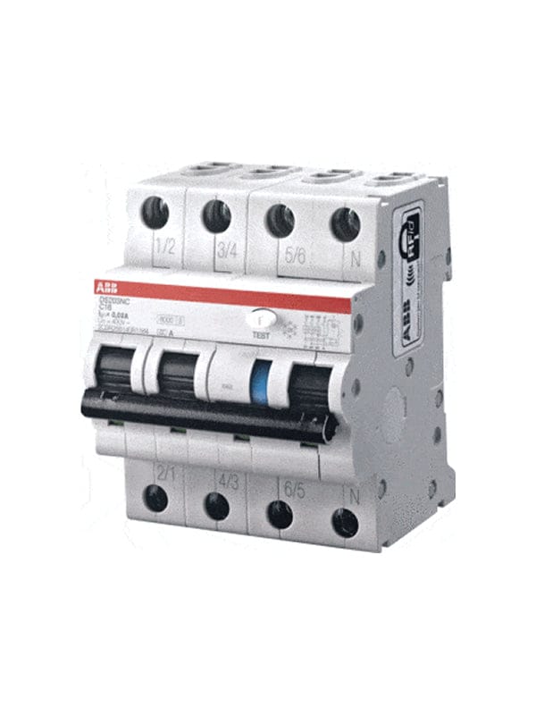 Aardlekautomaat 3P+N, B Kar, 16A, 100mA, 6kA