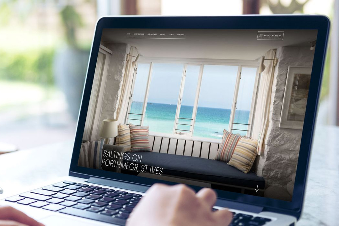 Saltings On Porthmeor - Web design Cornwall