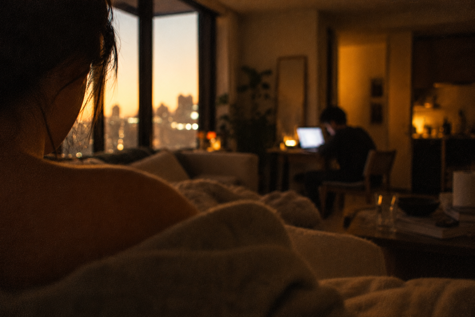 We feel more like roommates than partners