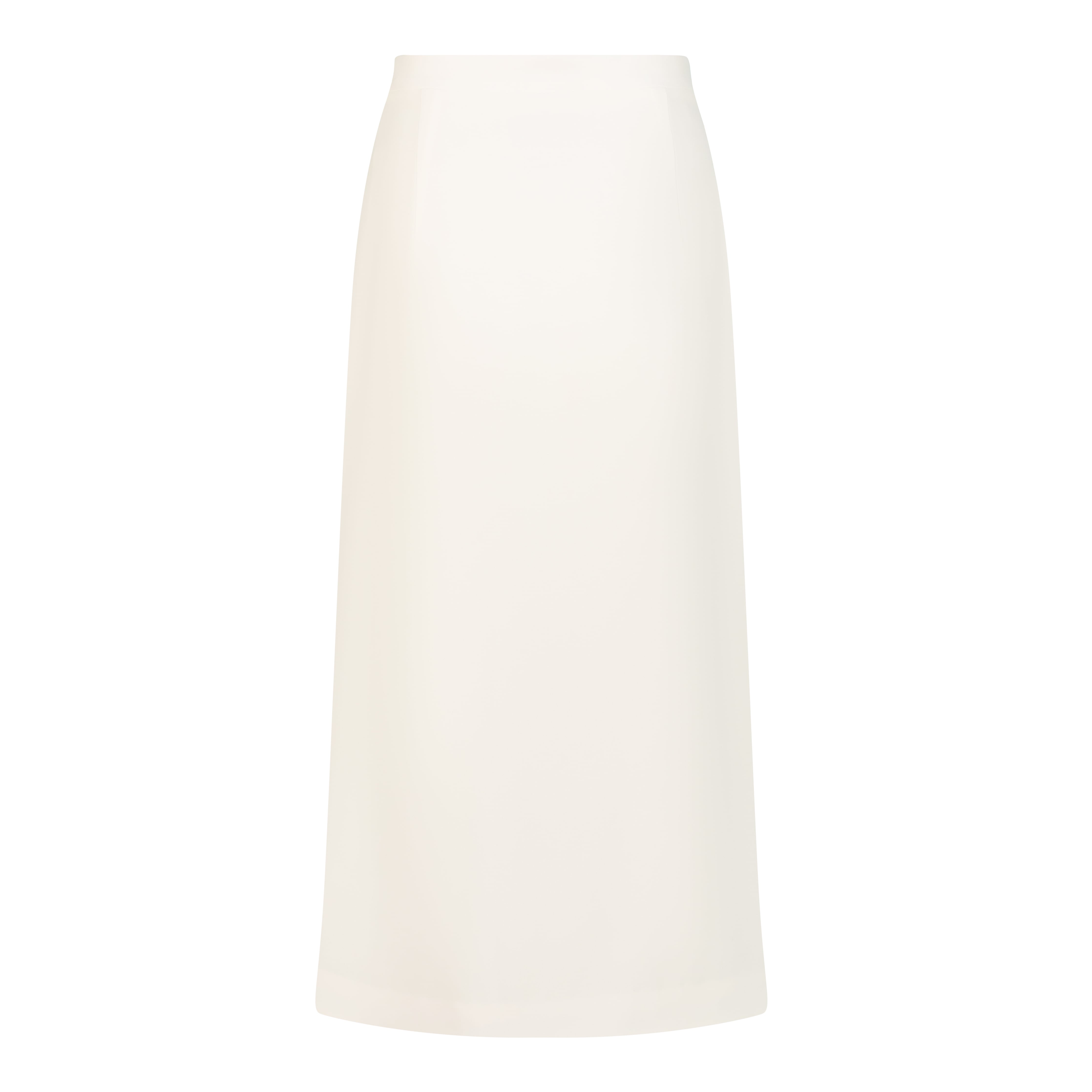 White сlassic midi length skirt a fitted silhouette AN2024P2111 W, tapered towards the bottom - order online. High quality. Delivery worldwide.