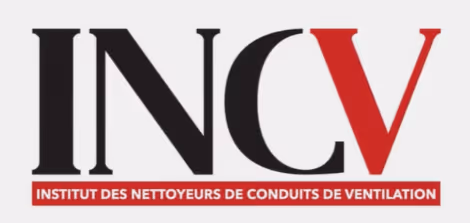 Logo de INCV  Institut des Nettoyeurs de Conduits de Ventilation .