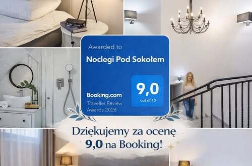 kolaż zdjęć pokojów hotelowych