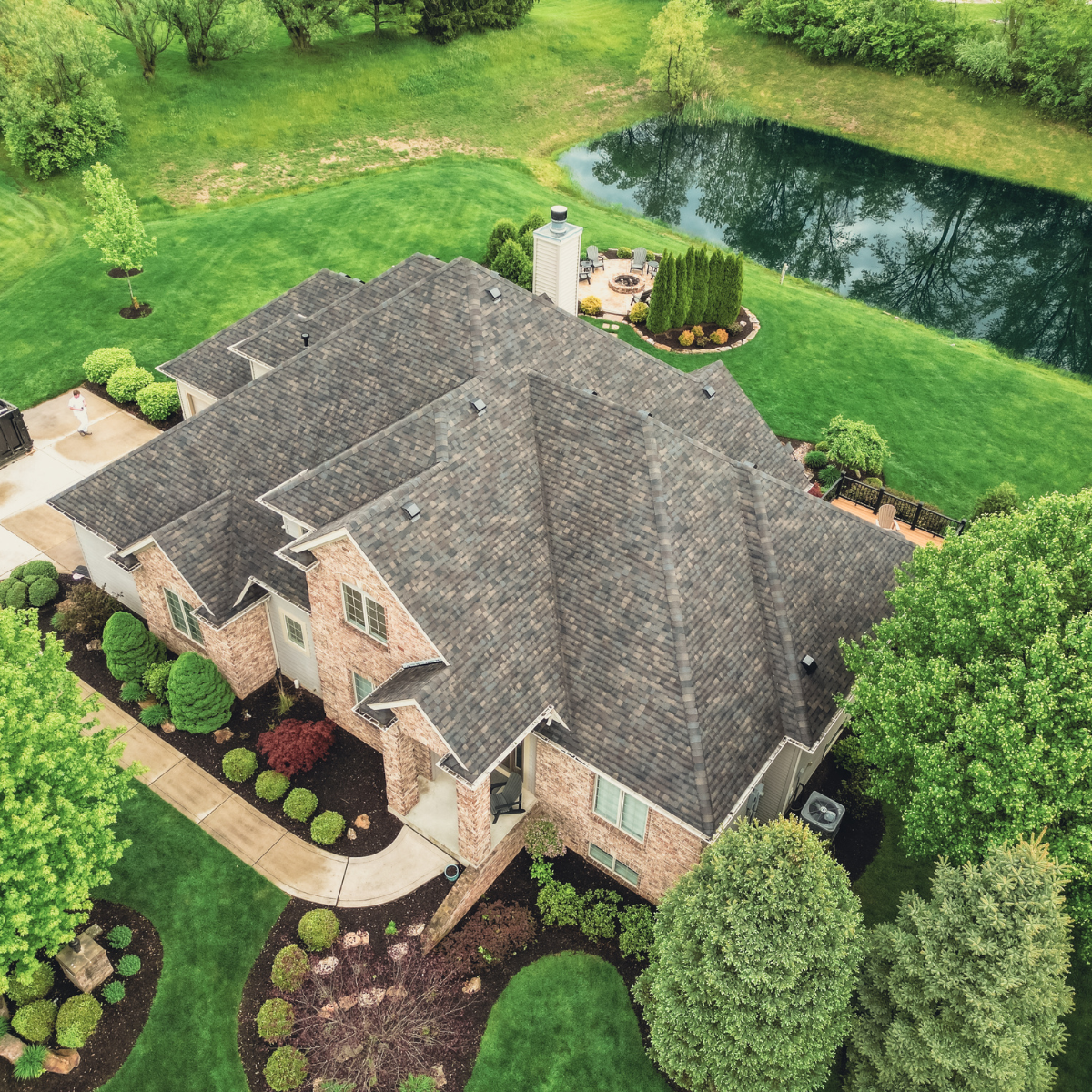 Finished Platinum roof exterior