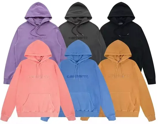 Carhartt Embroidered Logo Hoodies