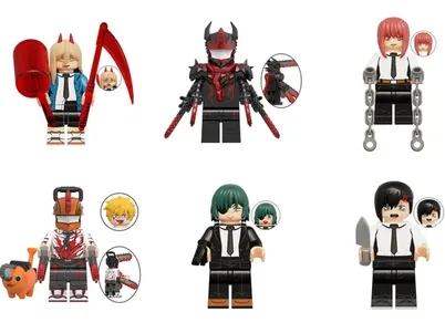 Lego Chainsaw Man Figures