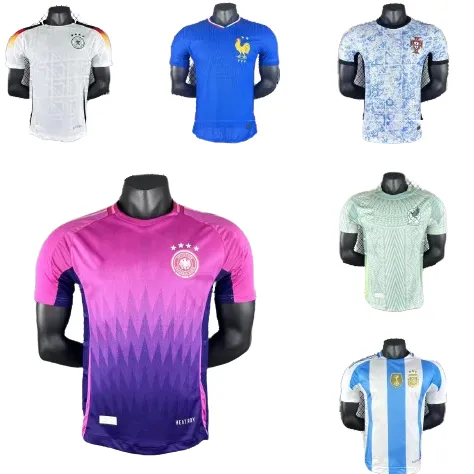 Bunch of National Team Football Player Edition Jerseys (78 Variants)