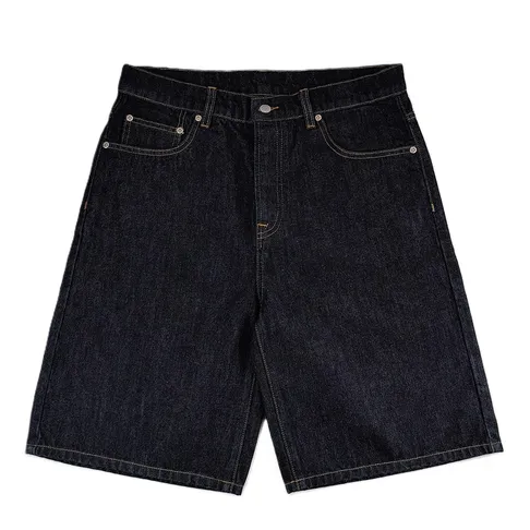 Mobius Basic Denim Shorts Dark Blue