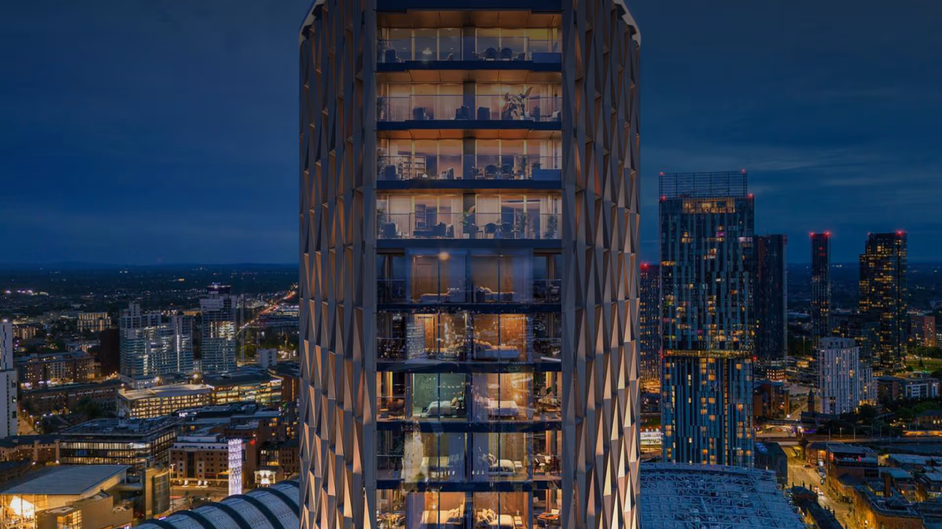 The Private Office Manchester Skyline