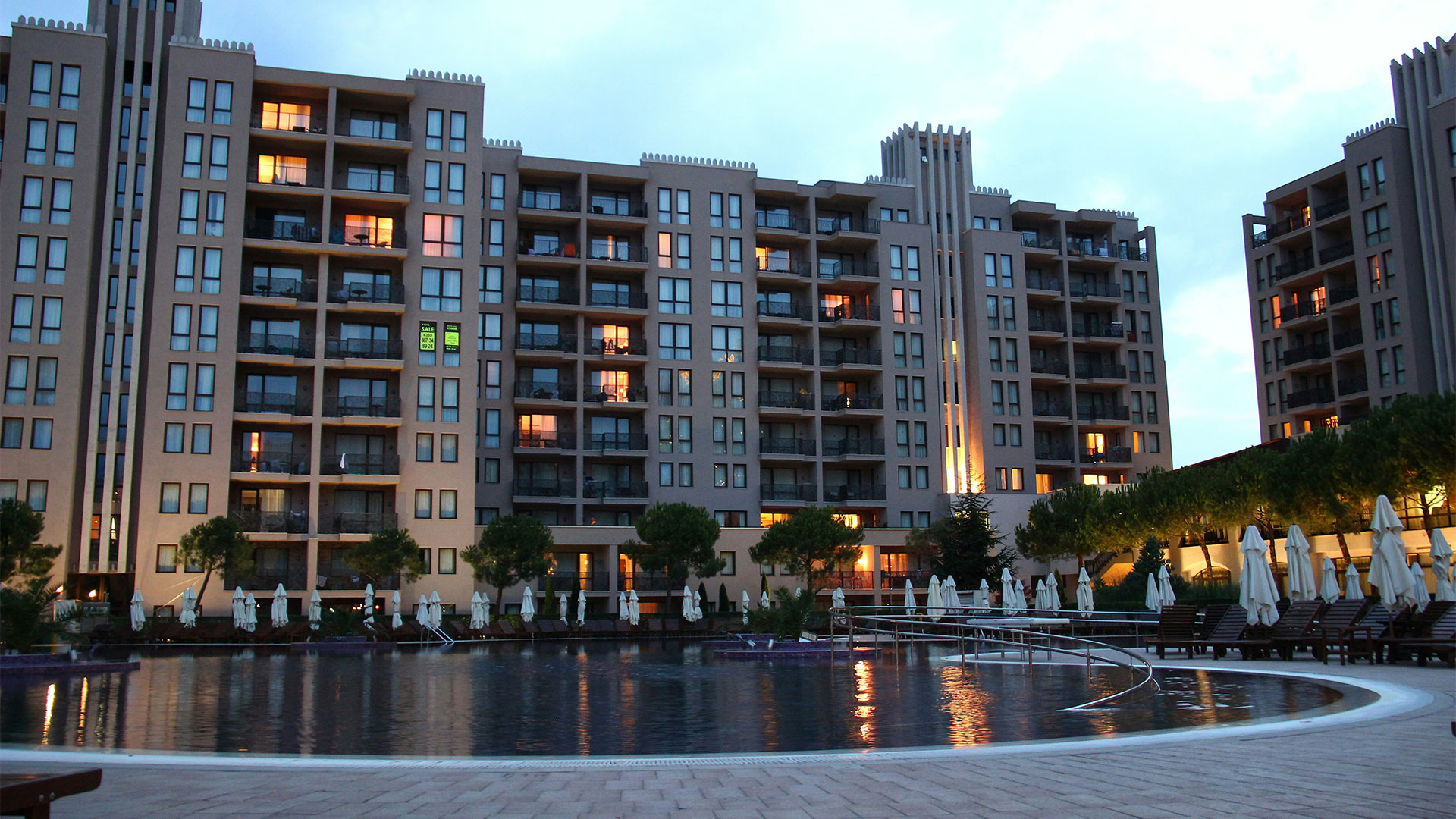 The UK property market is still number one for overseas investors Apartment building