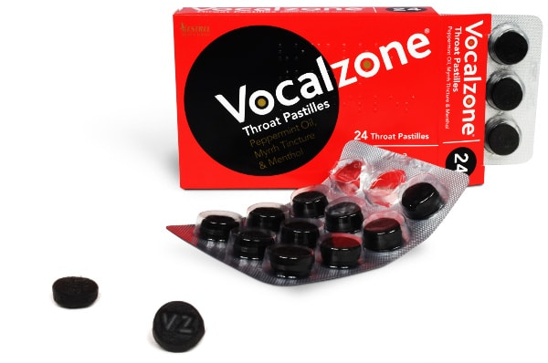 Throat Lozenges for Voice Cracks