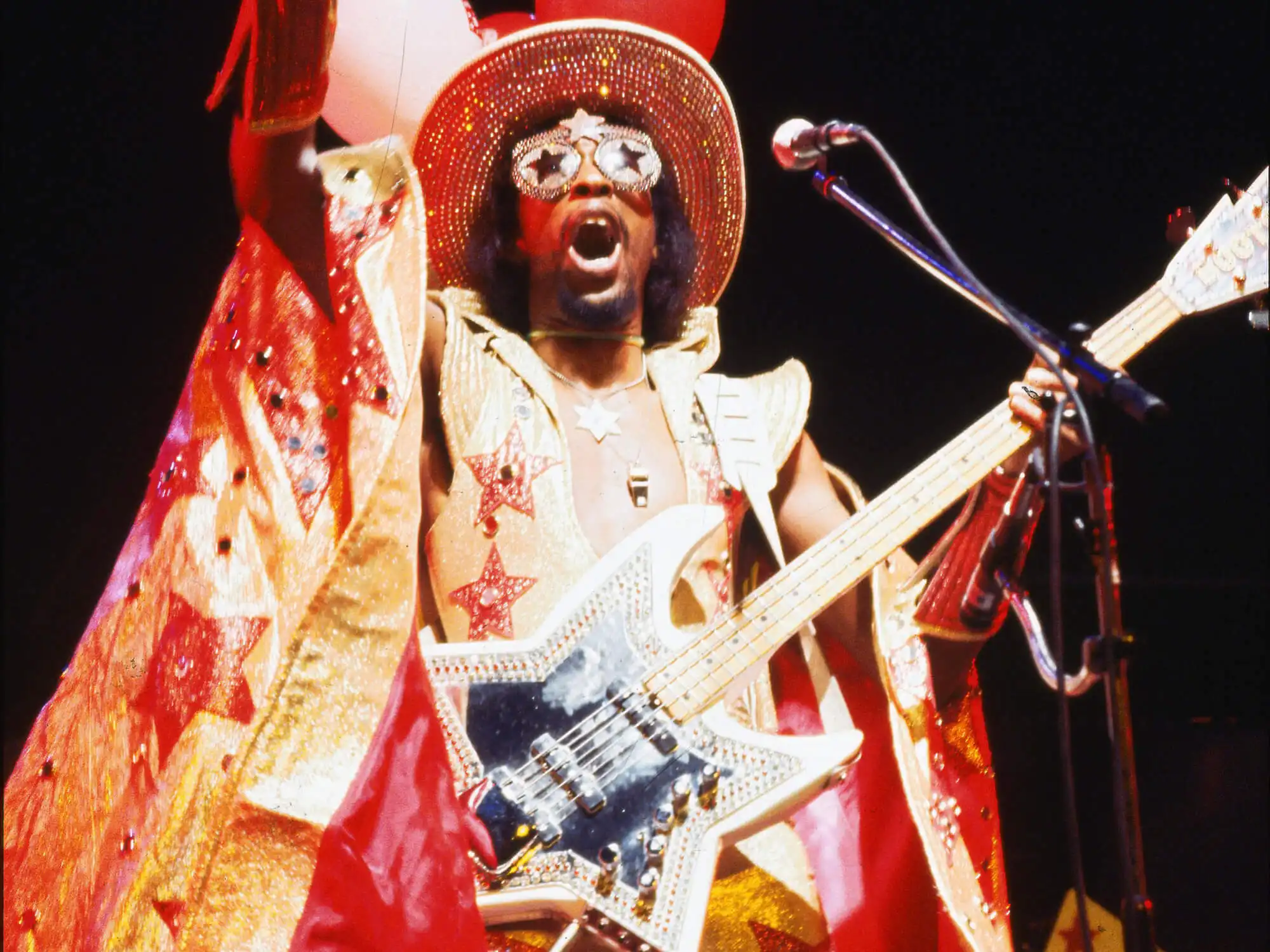 Bootsy Collins - best bass guitar players