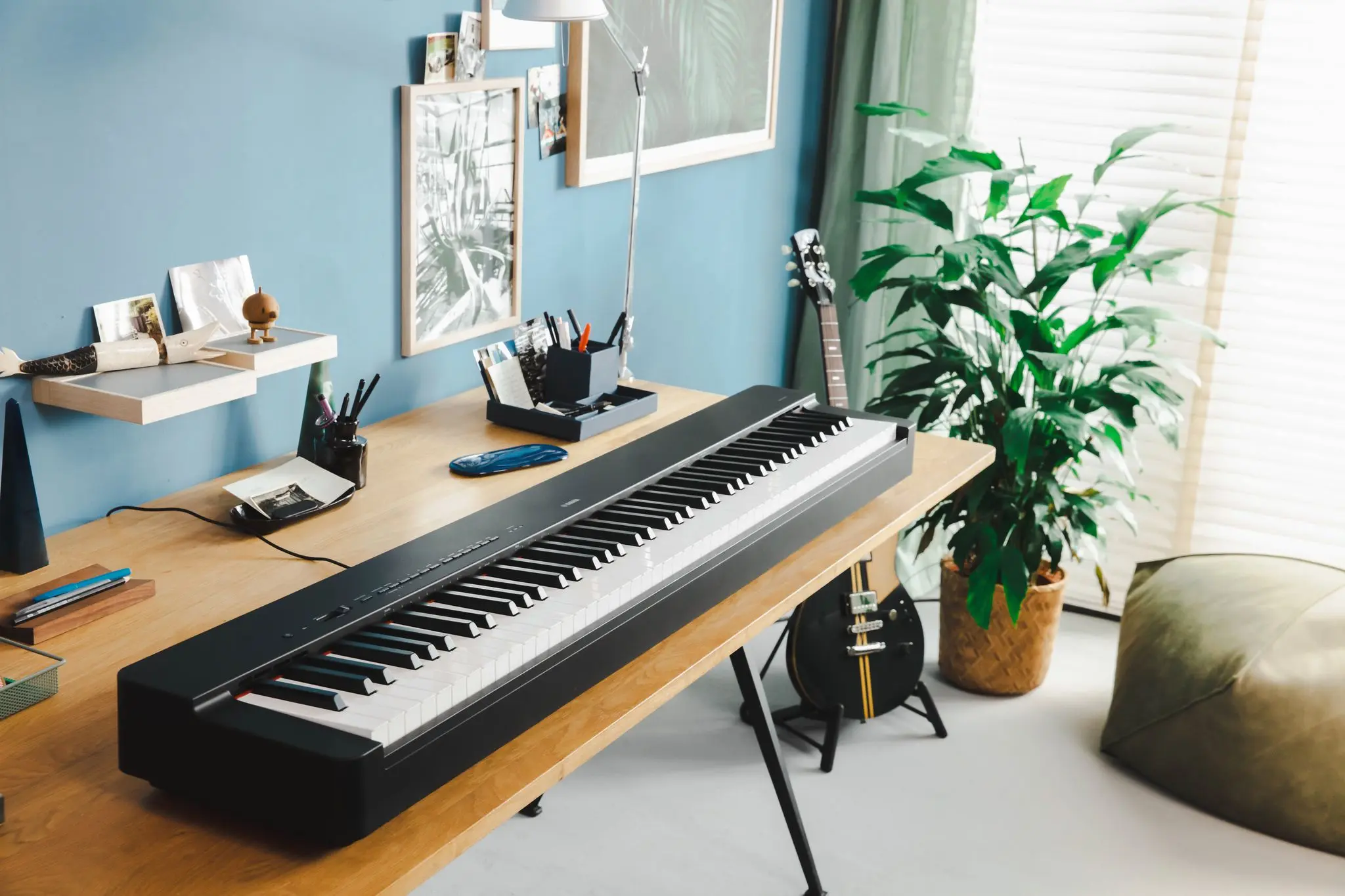 A closer look at Yamaha's new P-225 & P-145 P-Series Digital Pianos |  Pianist