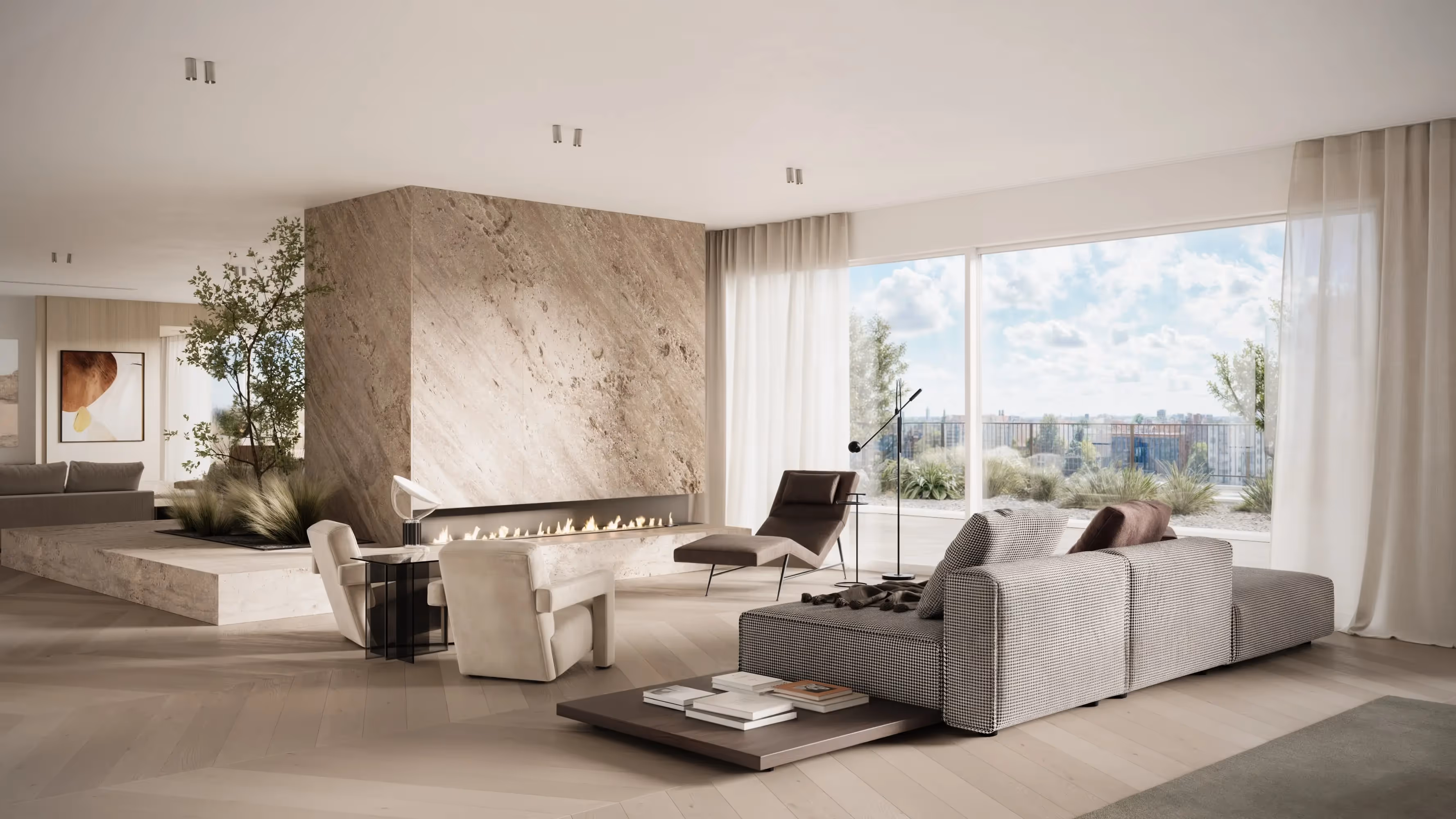 Interiors and exteriors