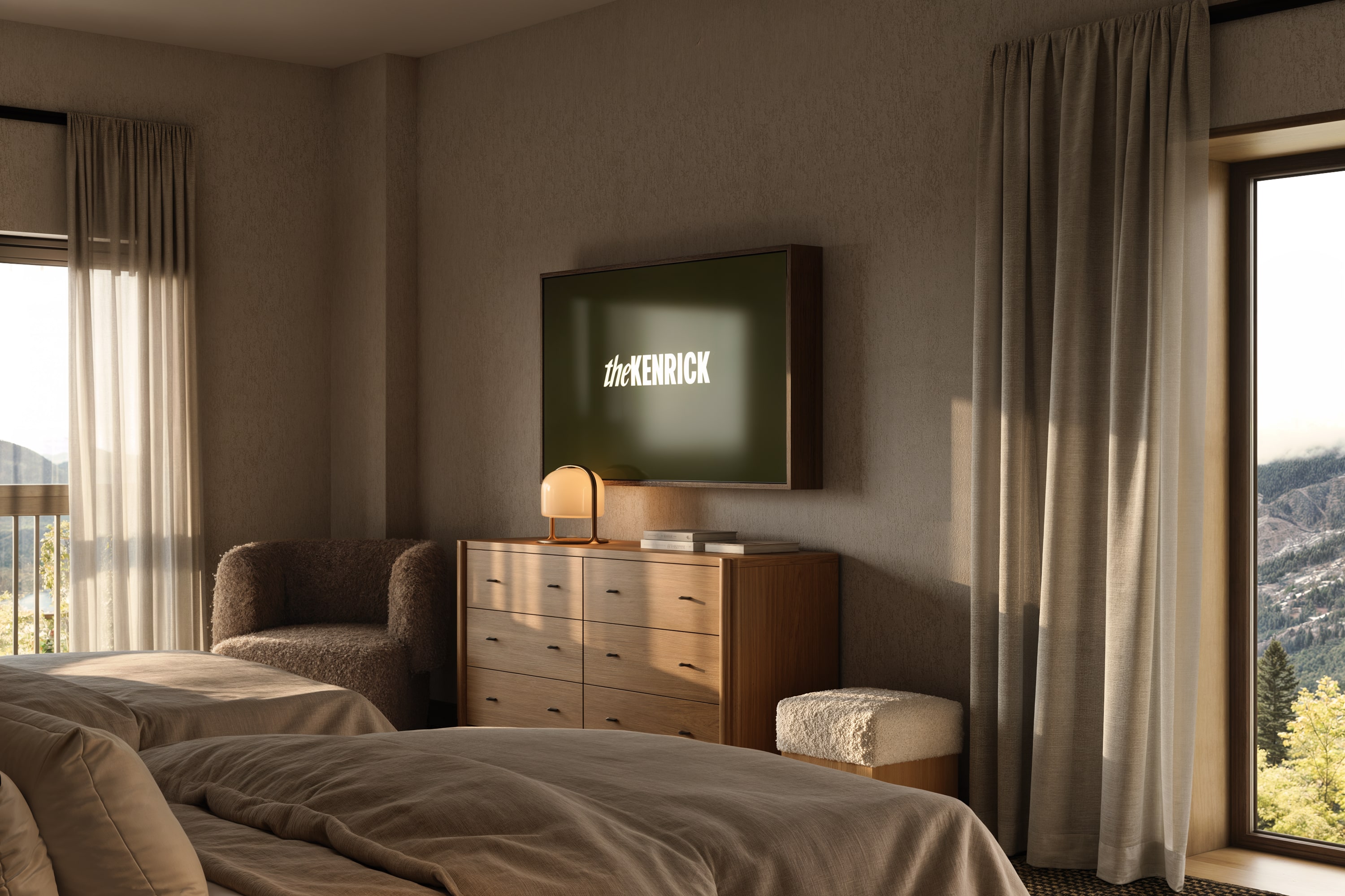 Kenrick Hotel architectural visualization