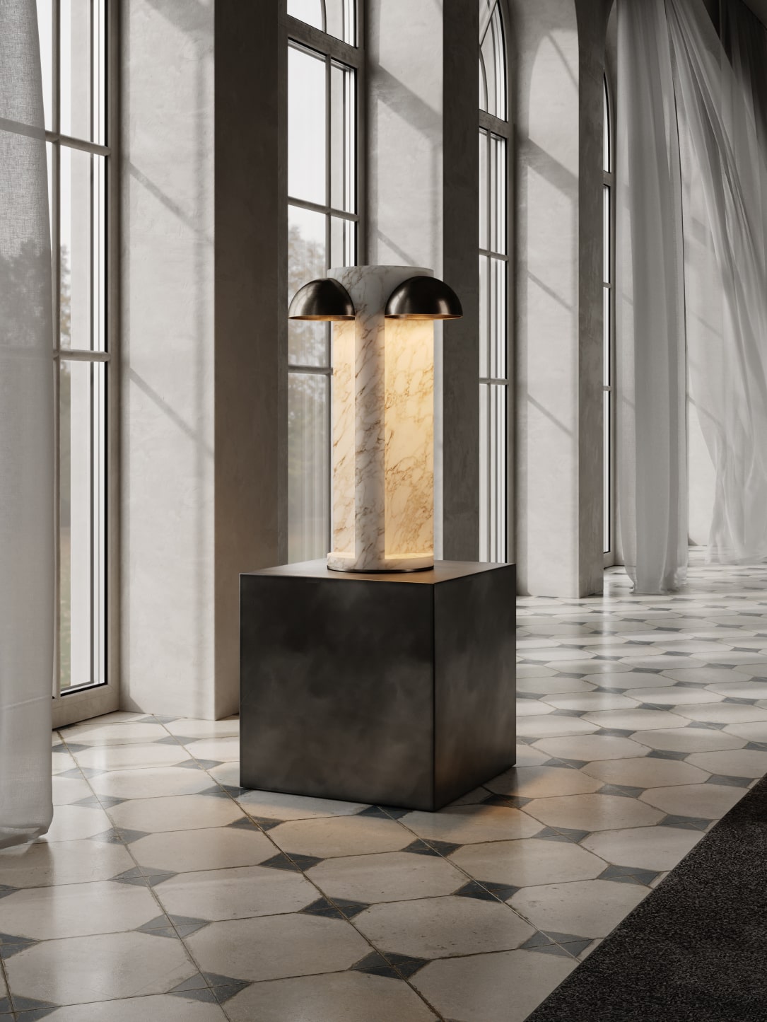 Ionie & Arcades architectural visualization