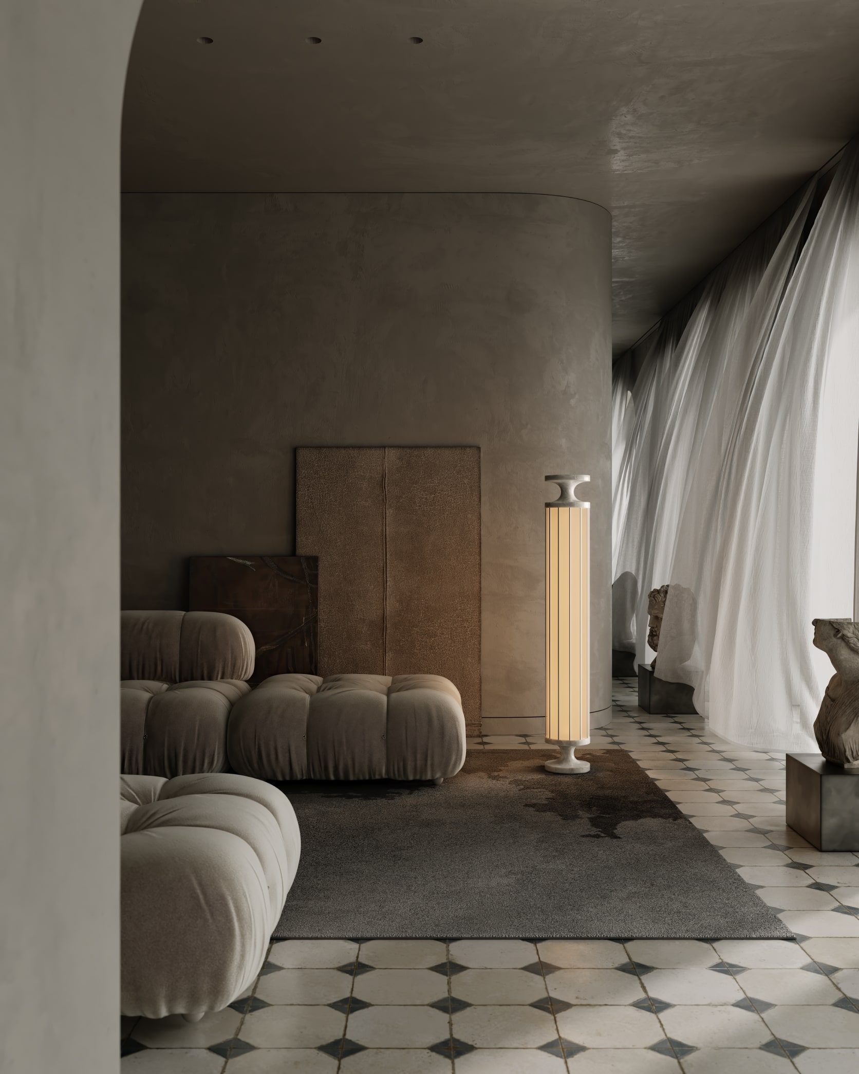 Ionie & Arcades architectural visualization