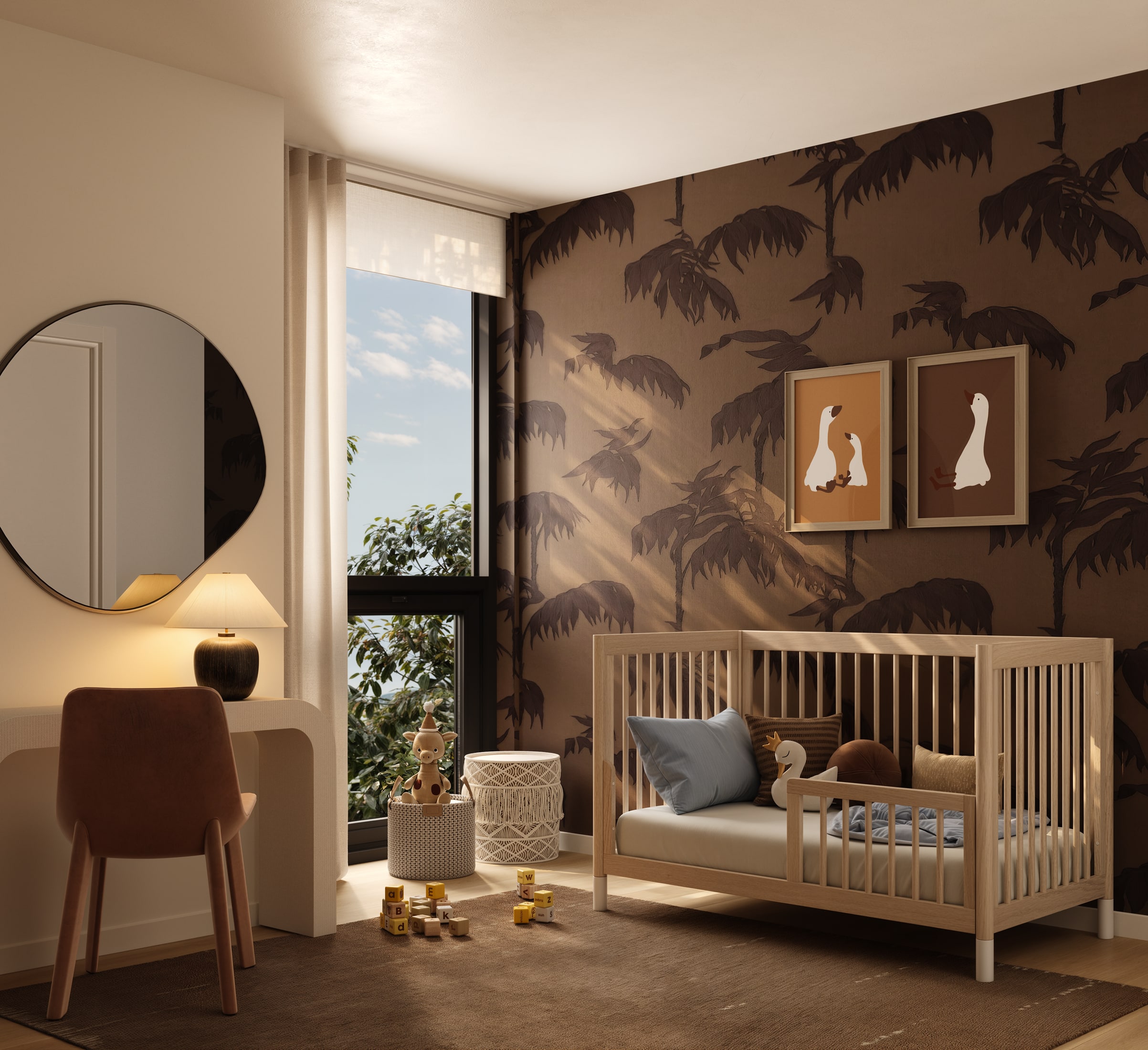 Little Mountain architectural visualization