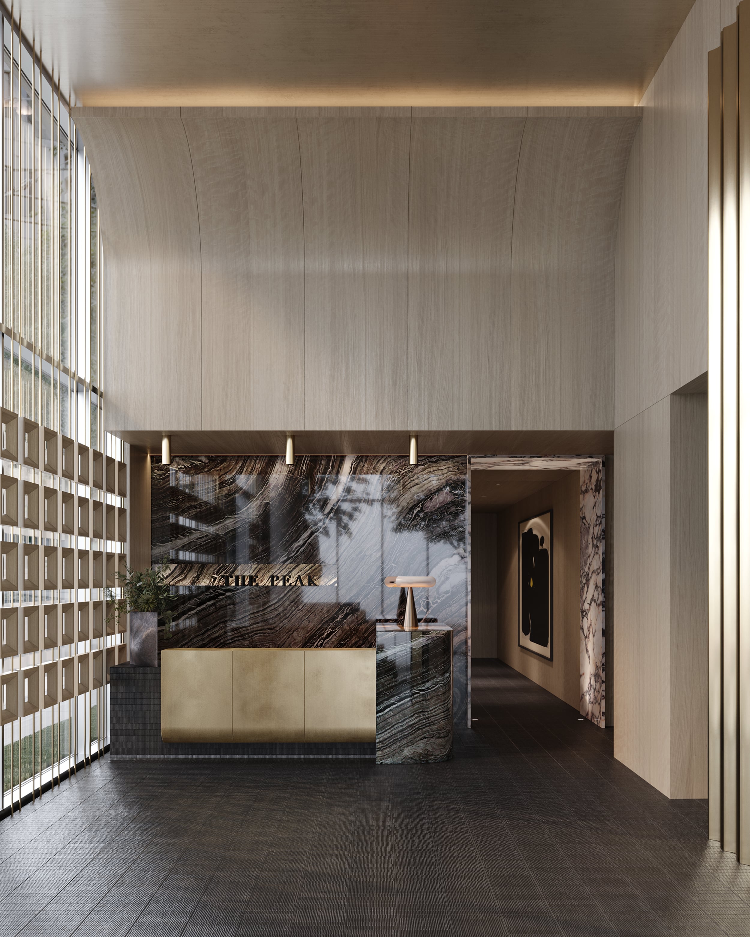 Prima — reception area