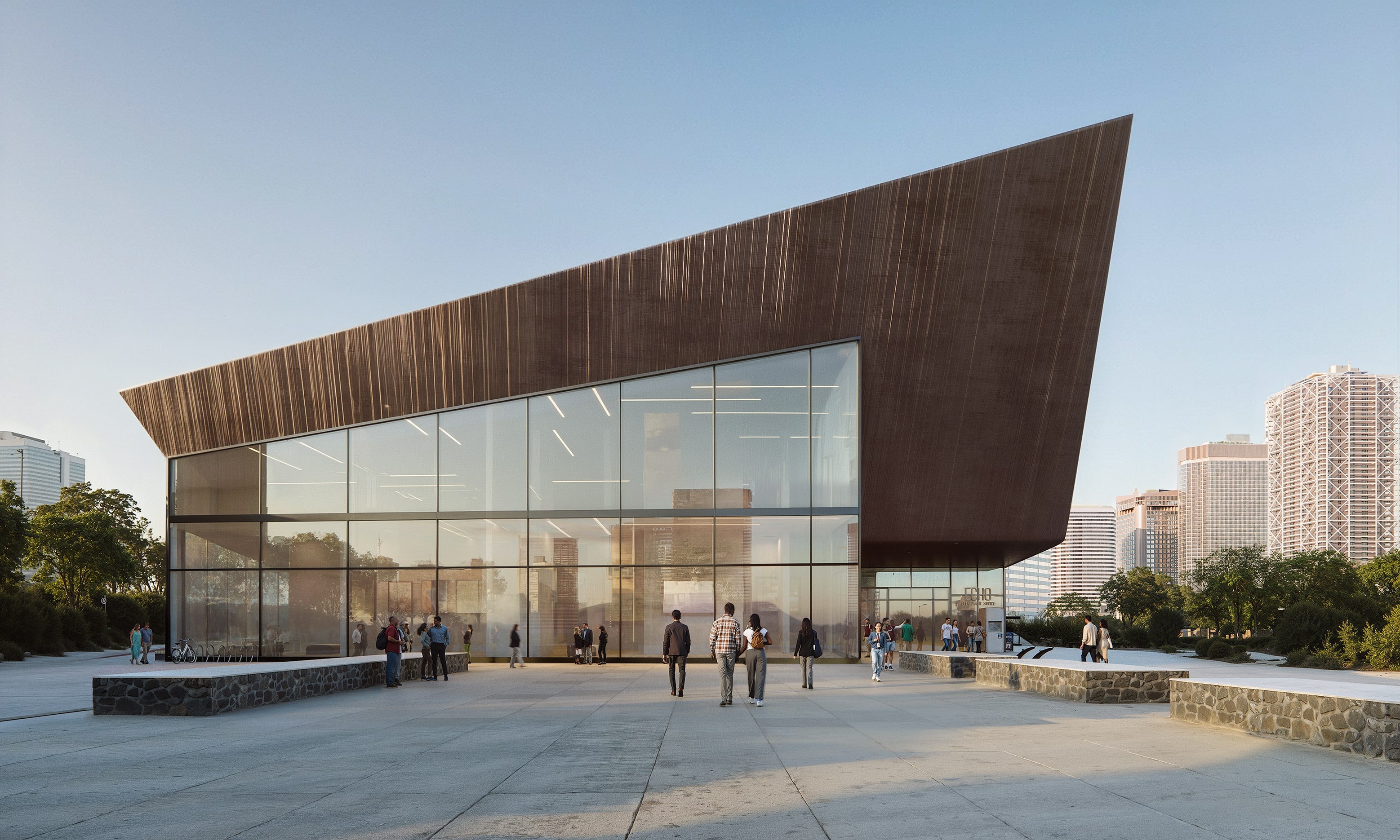 Echo Gallery architectural visualization
