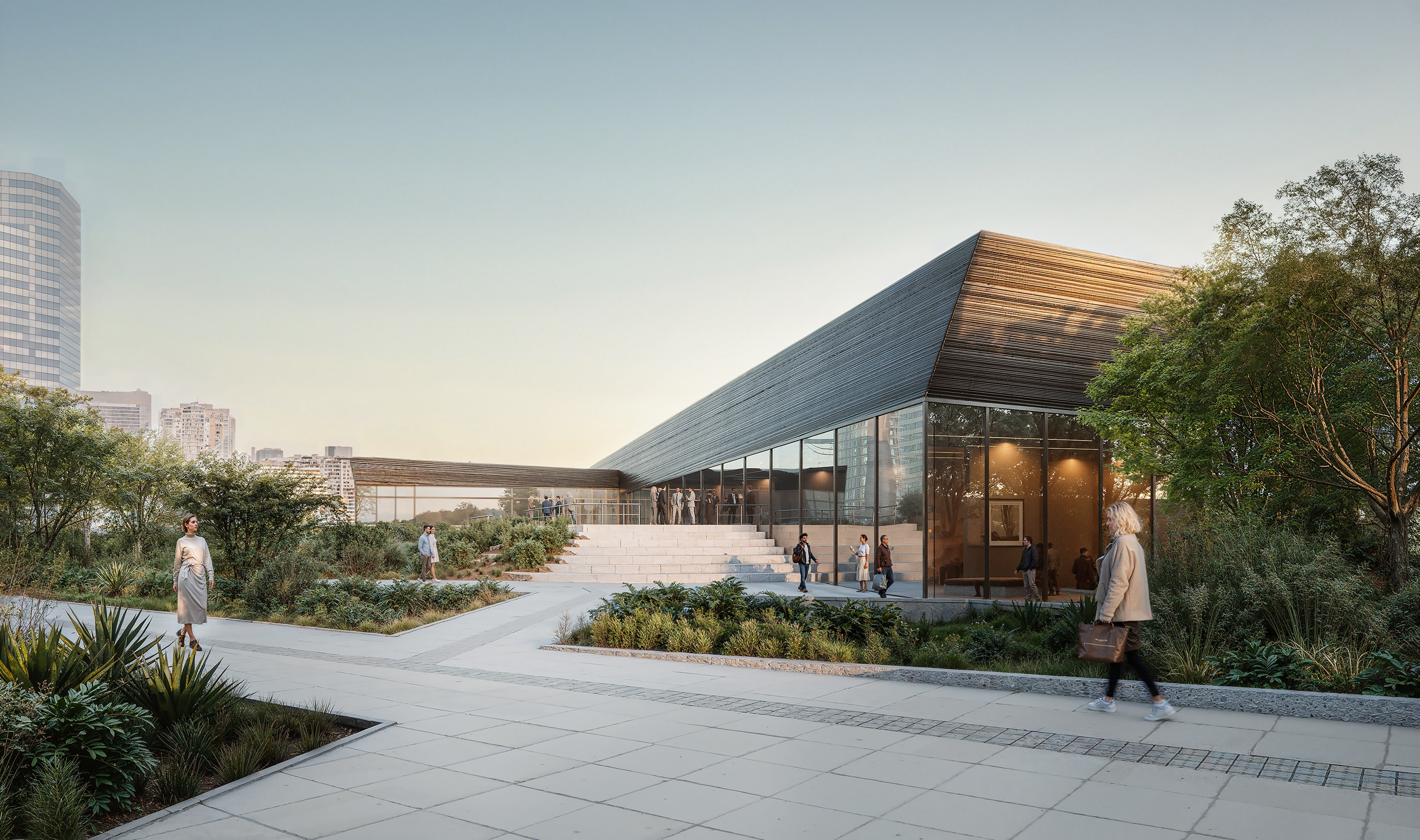 Echo Gallery architectural visualization