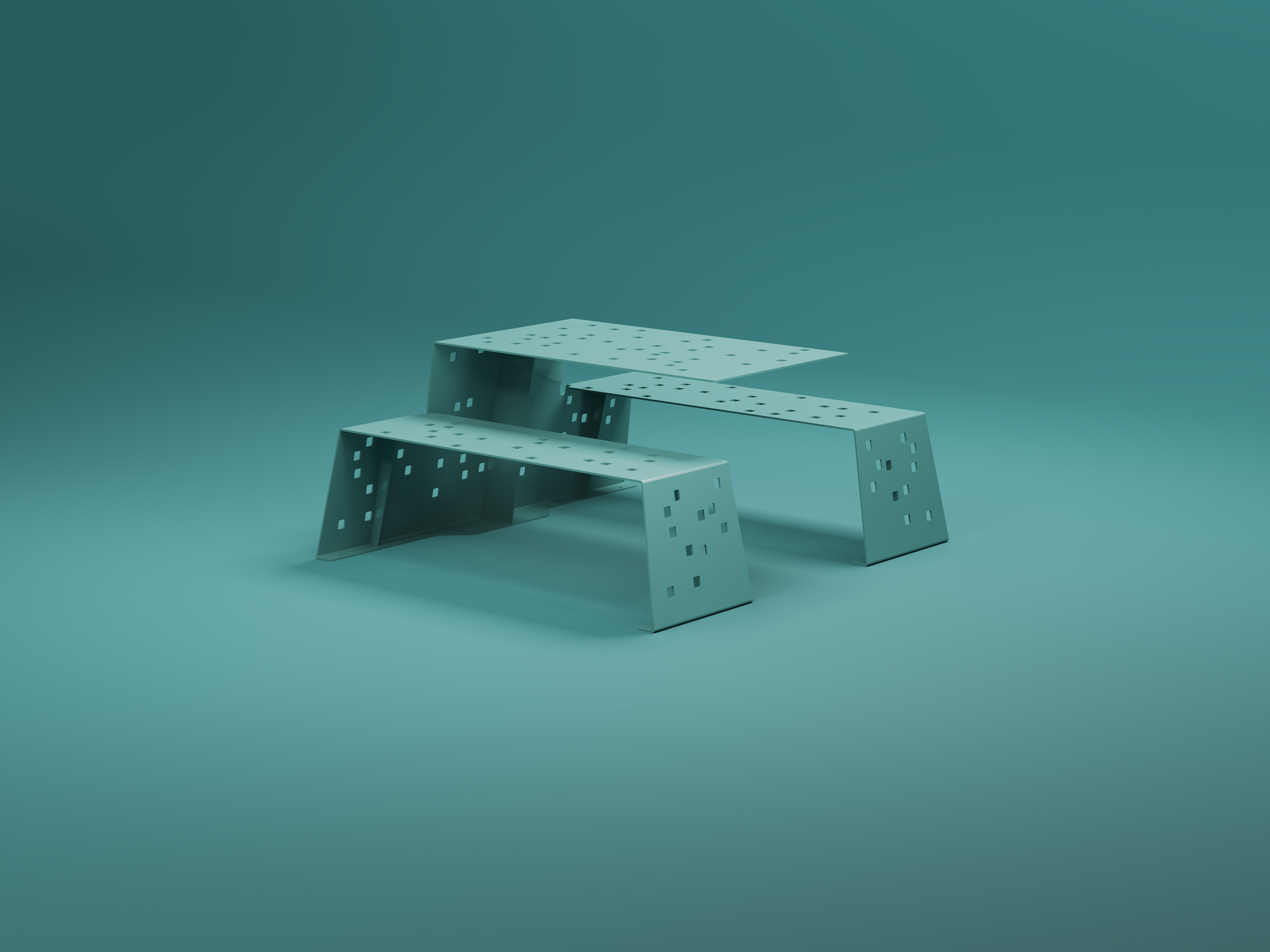 Green Theory architectural visualization