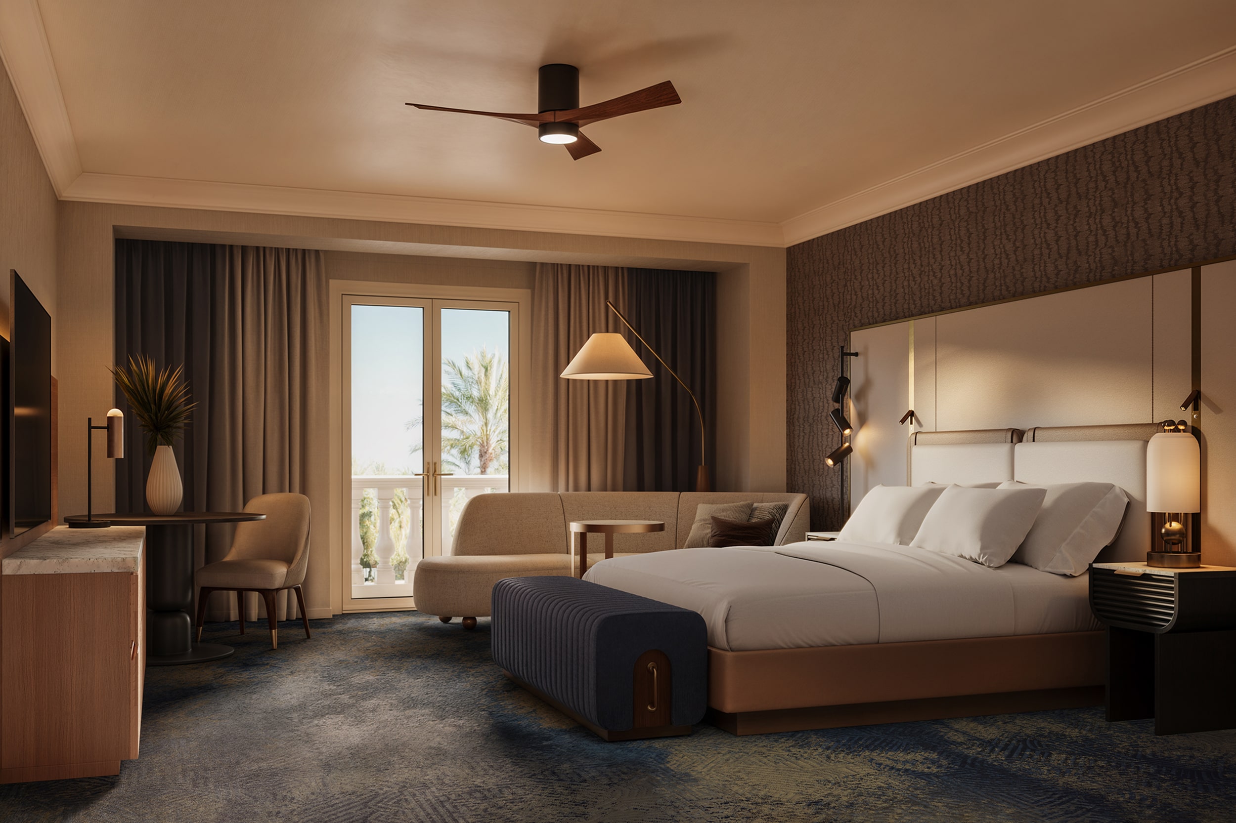Hotel Las Vegas architectural visualization