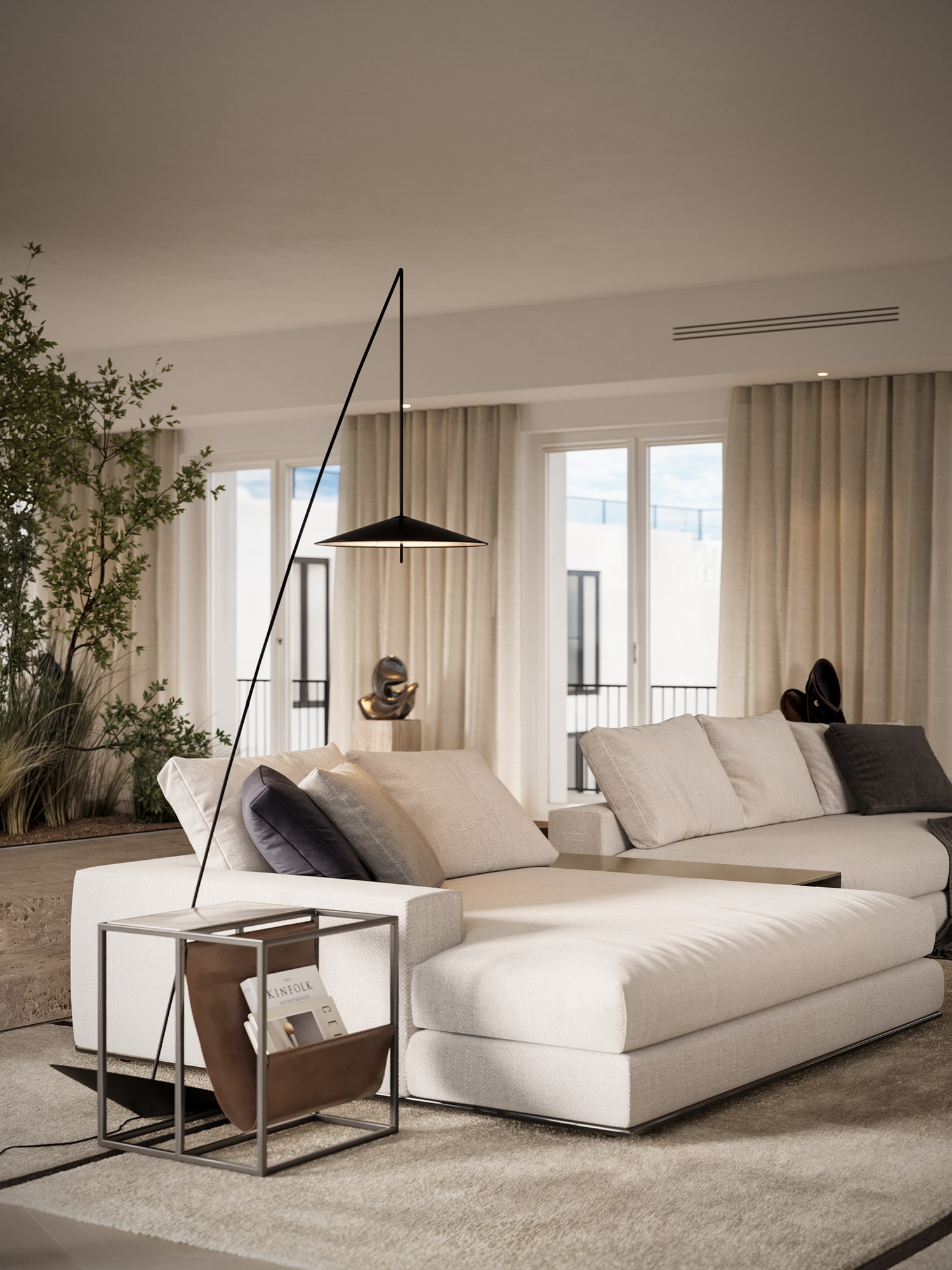 Mercedes Platz Penthouse — living room