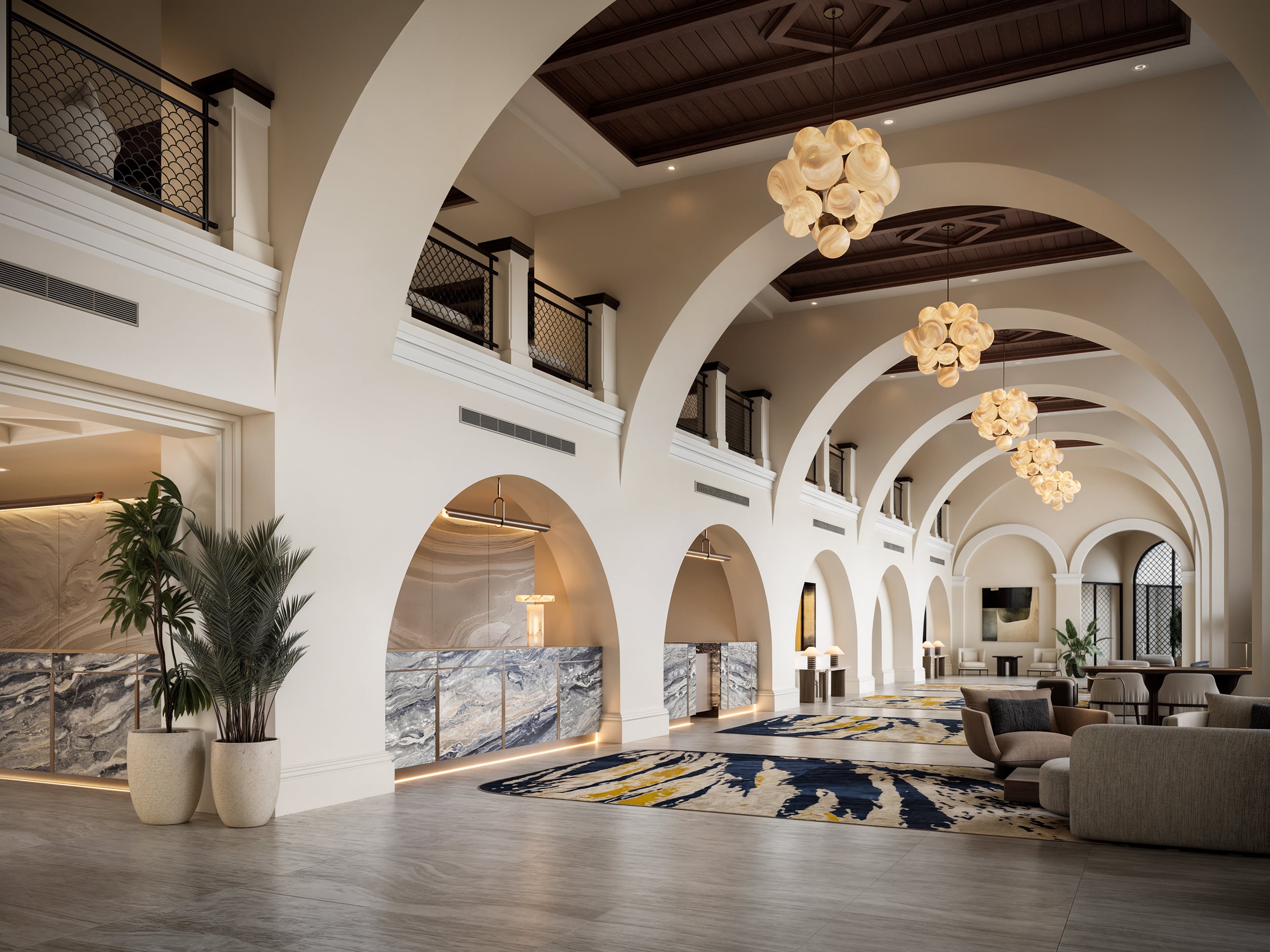 Hotel Las Vegas architectural visualization