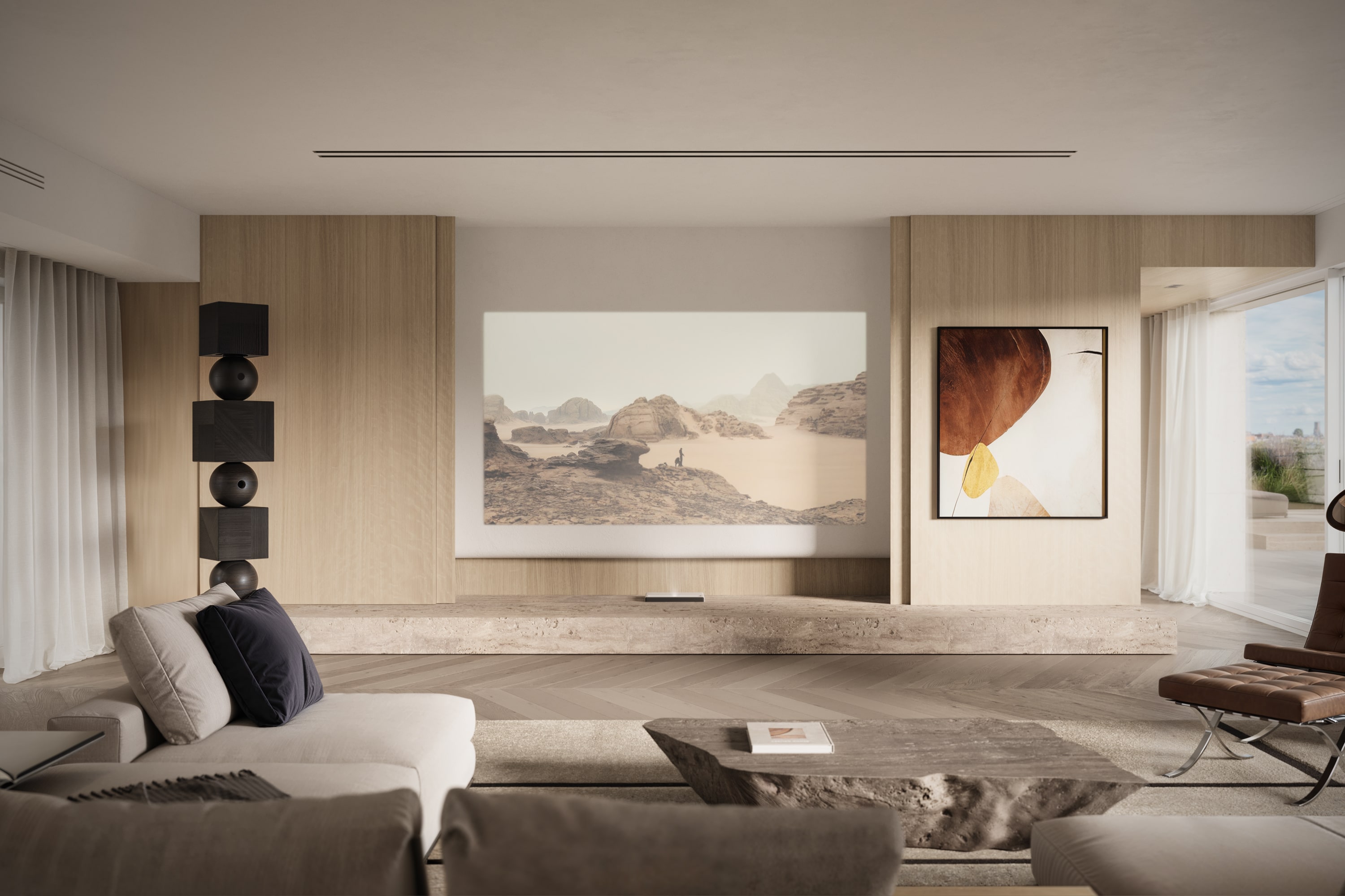 Mercedes Platz Penthouse — living room