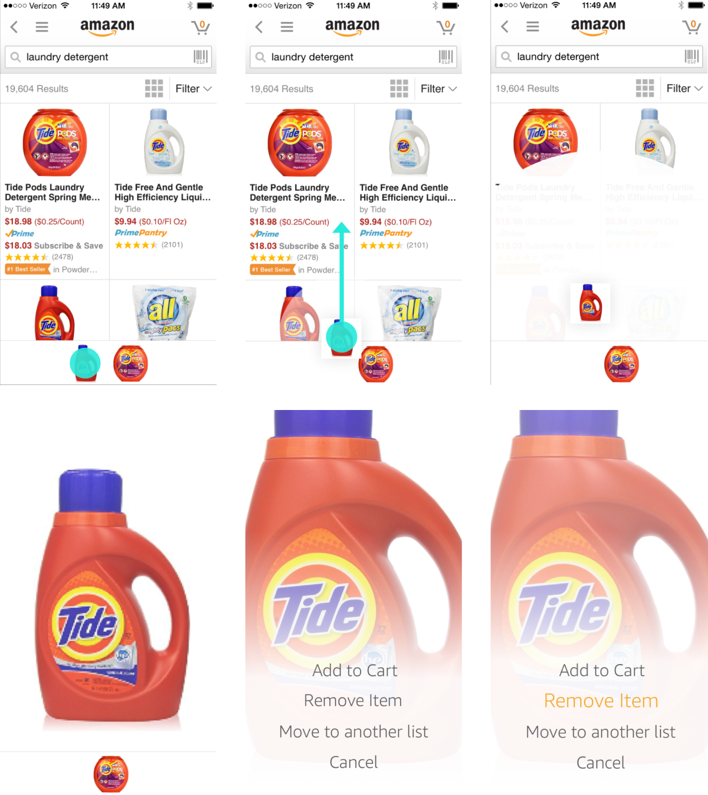 Amazon Mobile App - Collect and Compare Feature Walkthrough 3