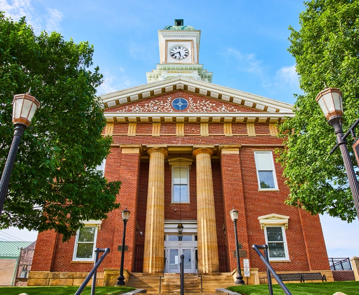 Stark County Ohio brick court house