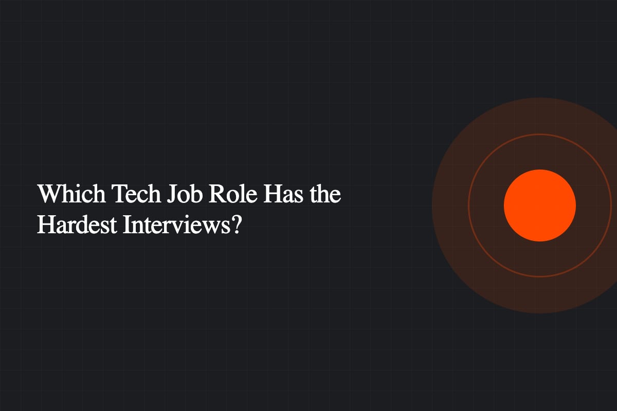Which Tech Job Role Has the Hardest Interviews?