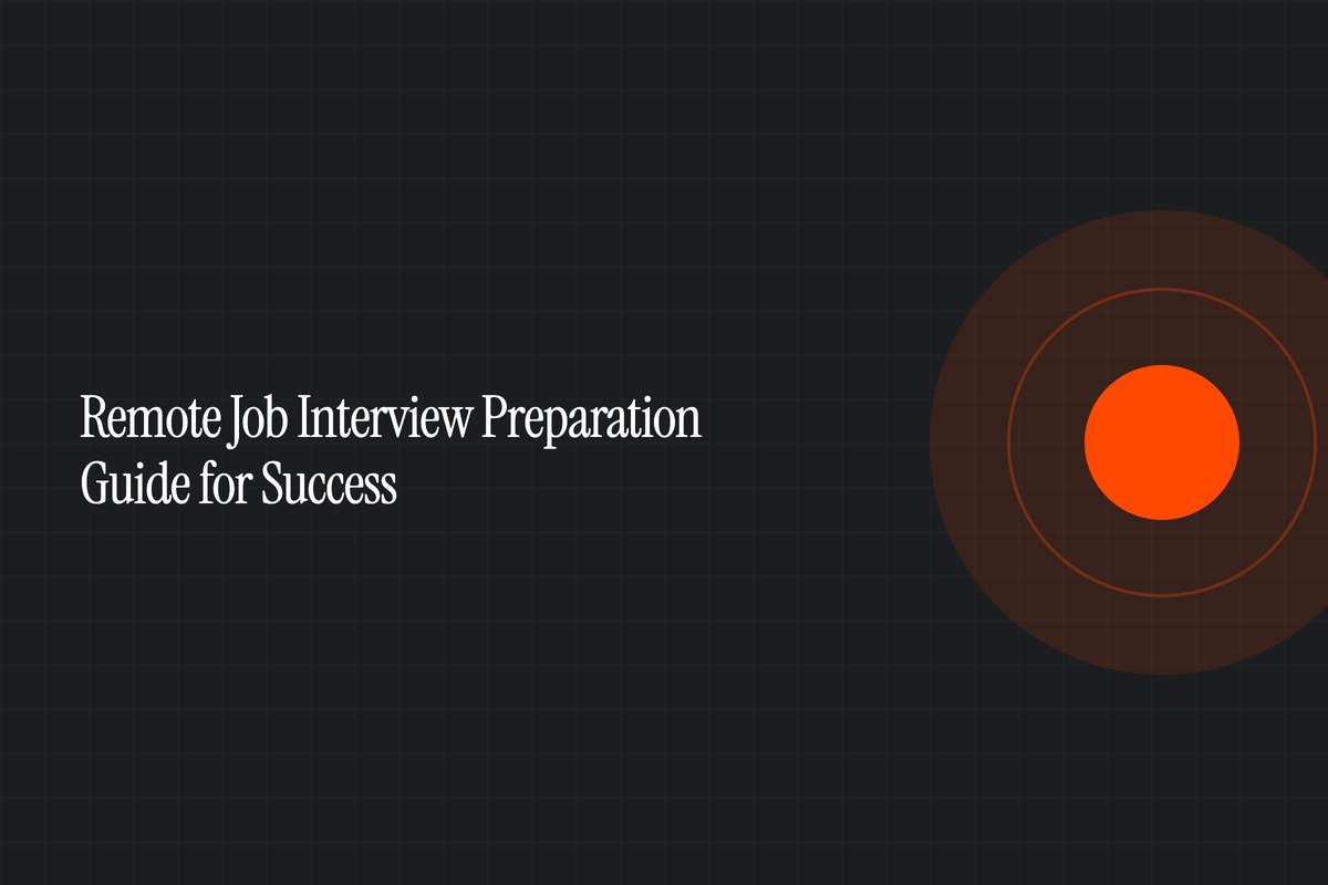 Remote Job Interview Preparation Guide for Success