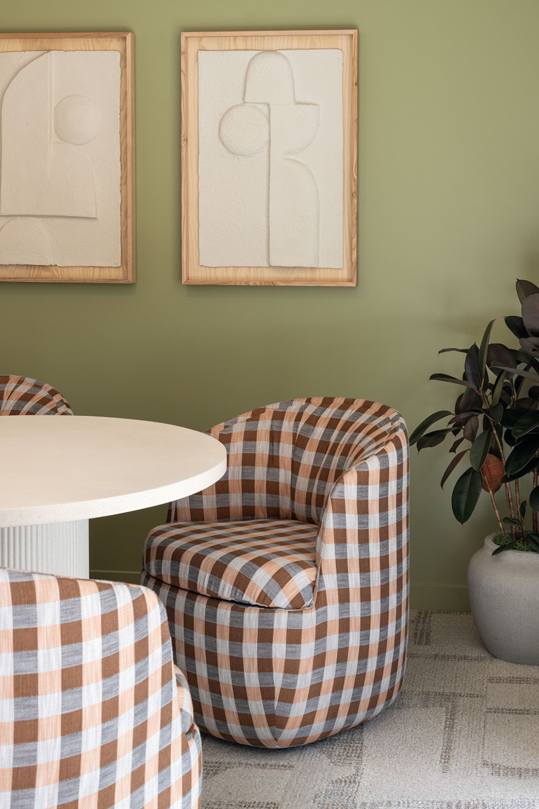 Interior view of Verdant multifamily project public space