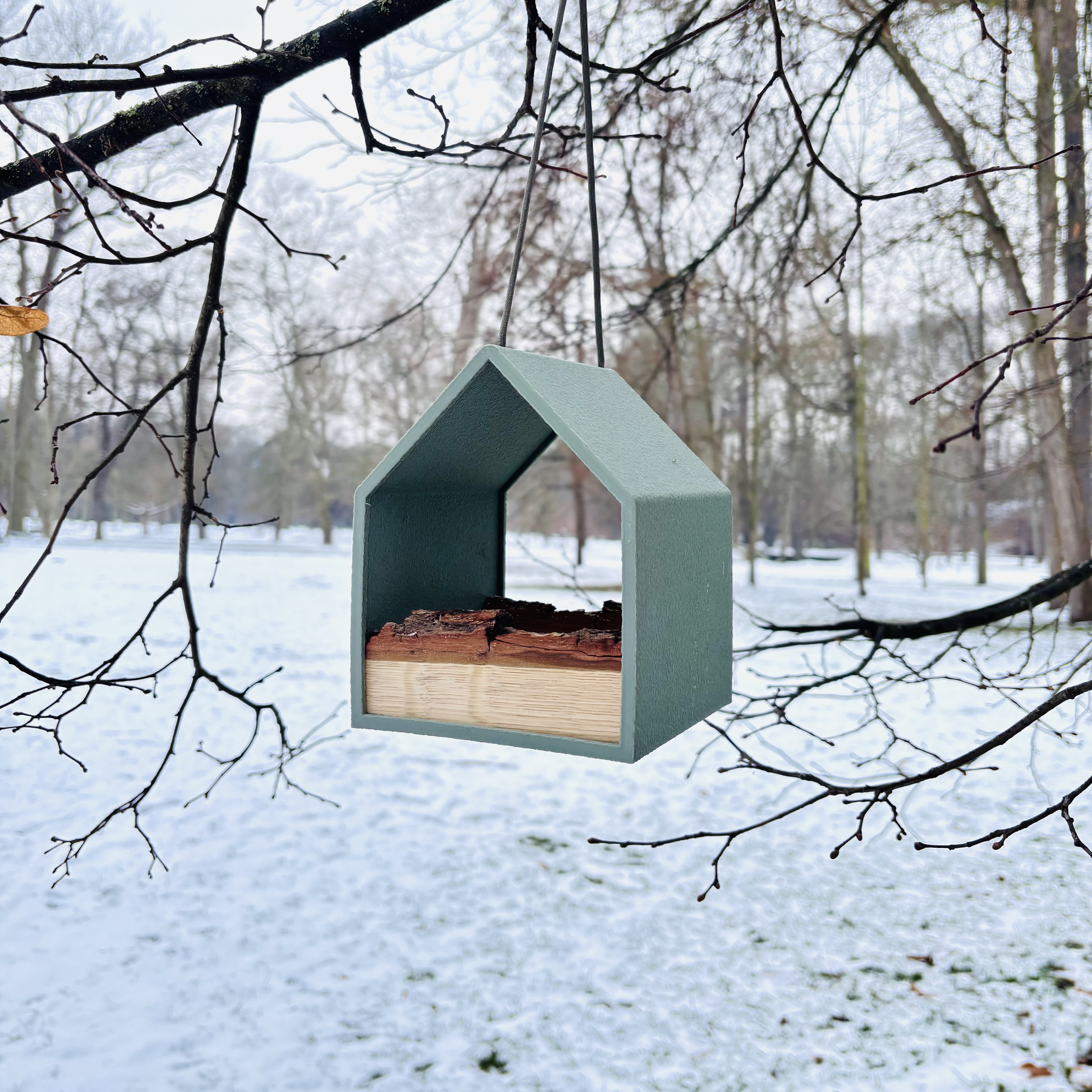 Ptačí garsonka - krmítko – Zelené