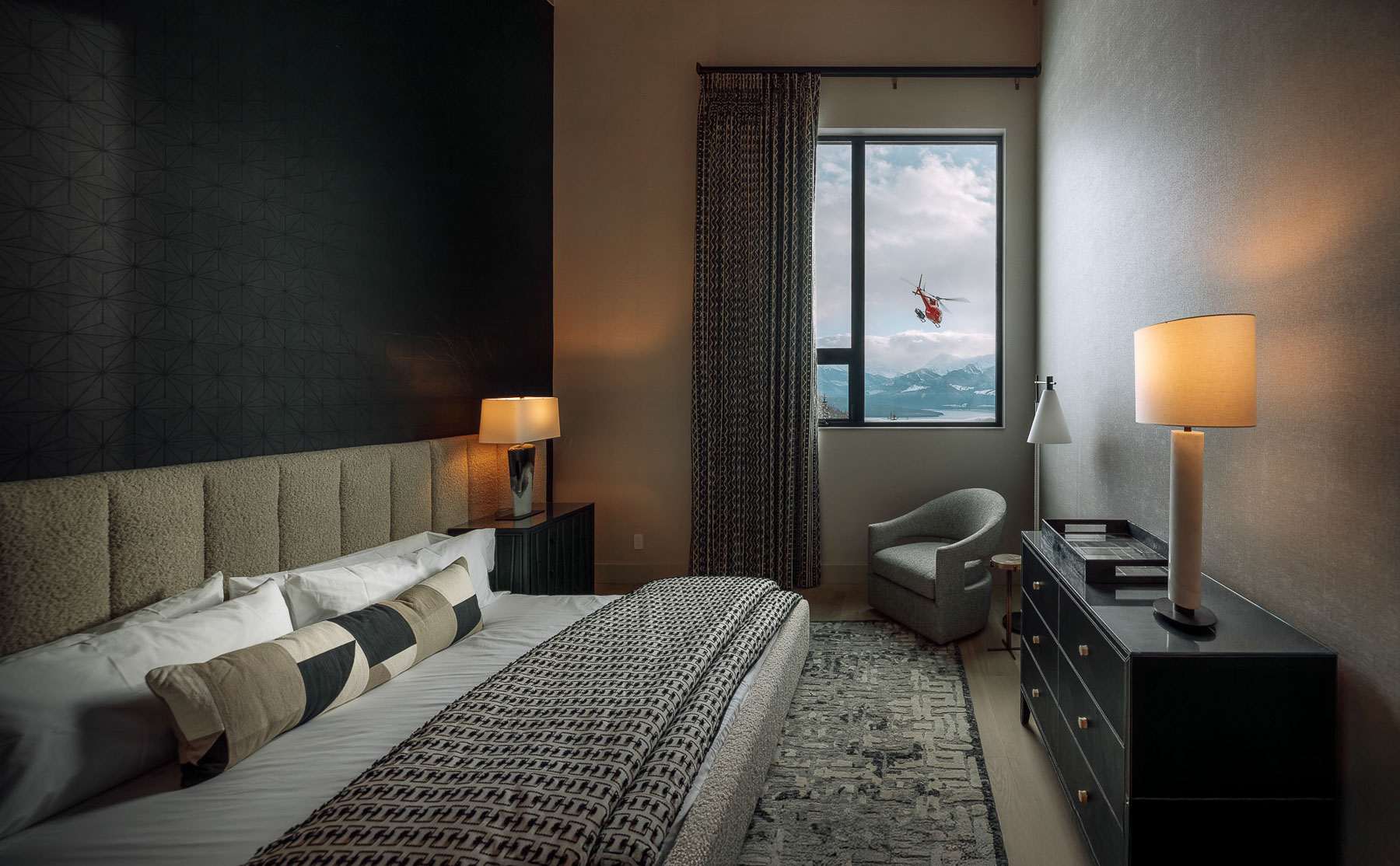 Mica Heli-Skiing lodge interior
