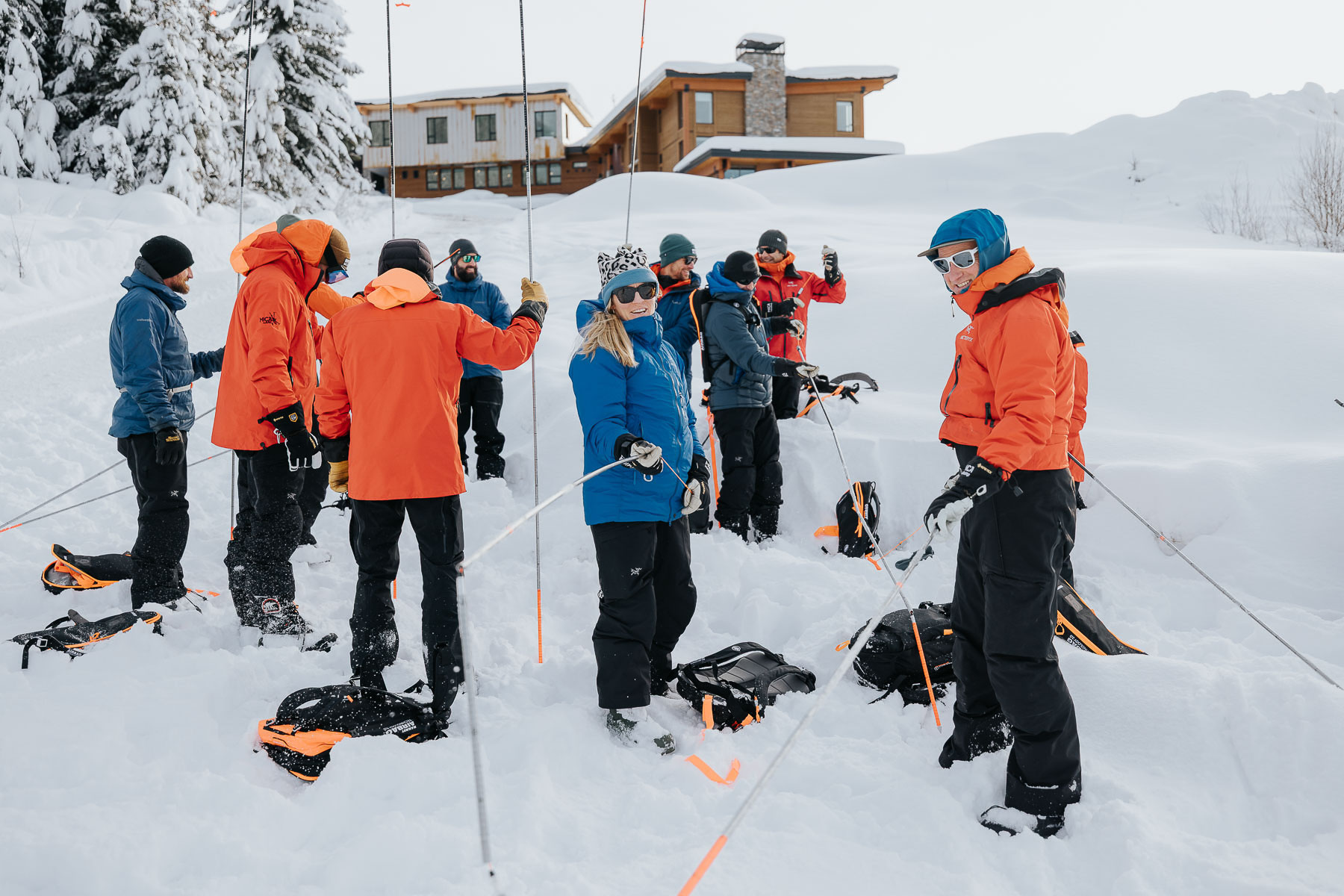 Mica Heli-Skiing staff