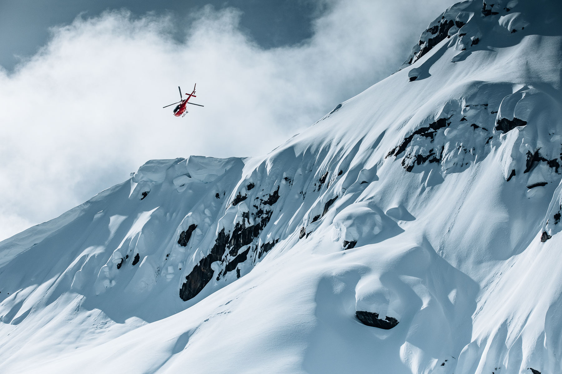 Alpine terrain at Mica Heli-Skiing