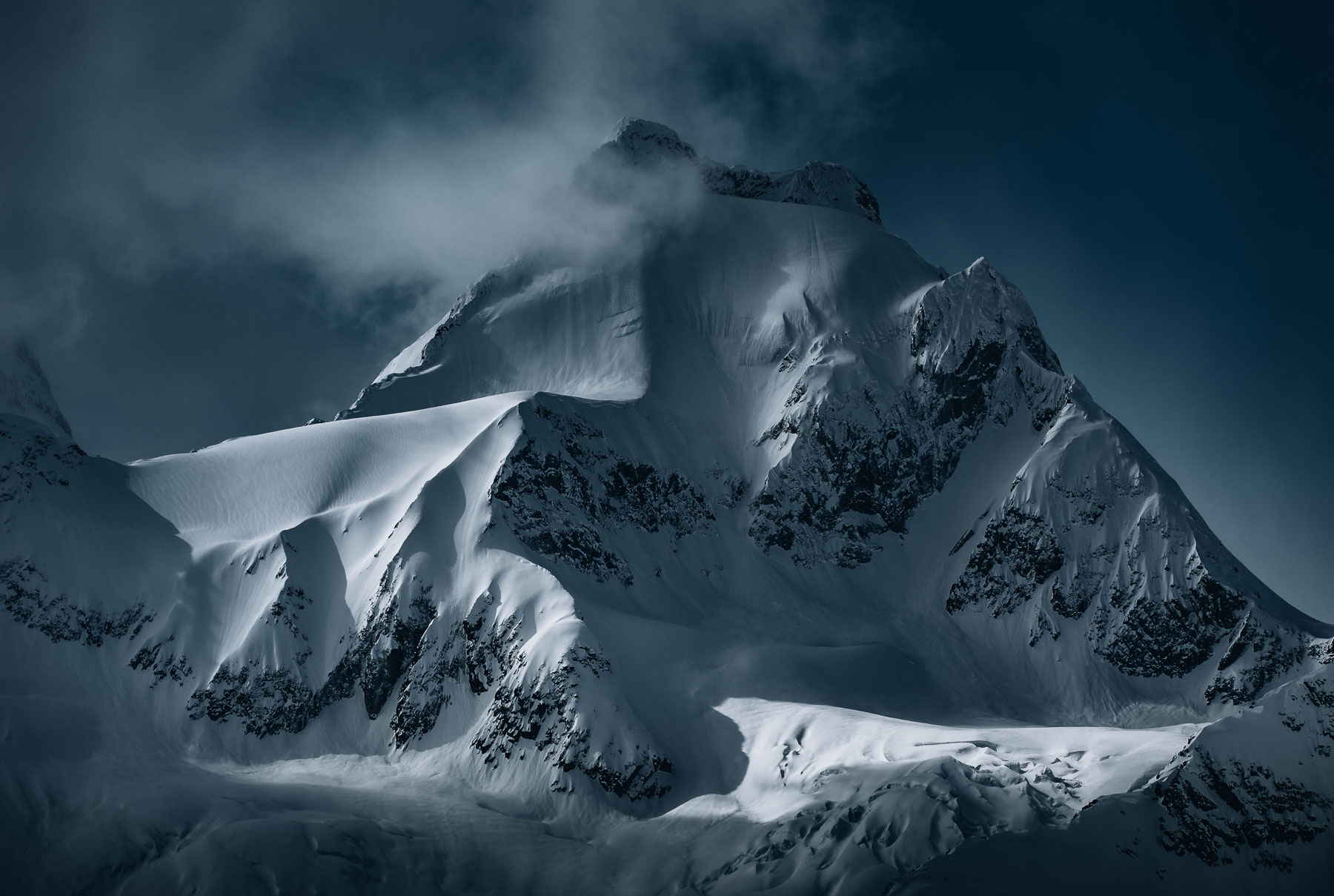 Alpine terrain at Mica Heli-Skiing