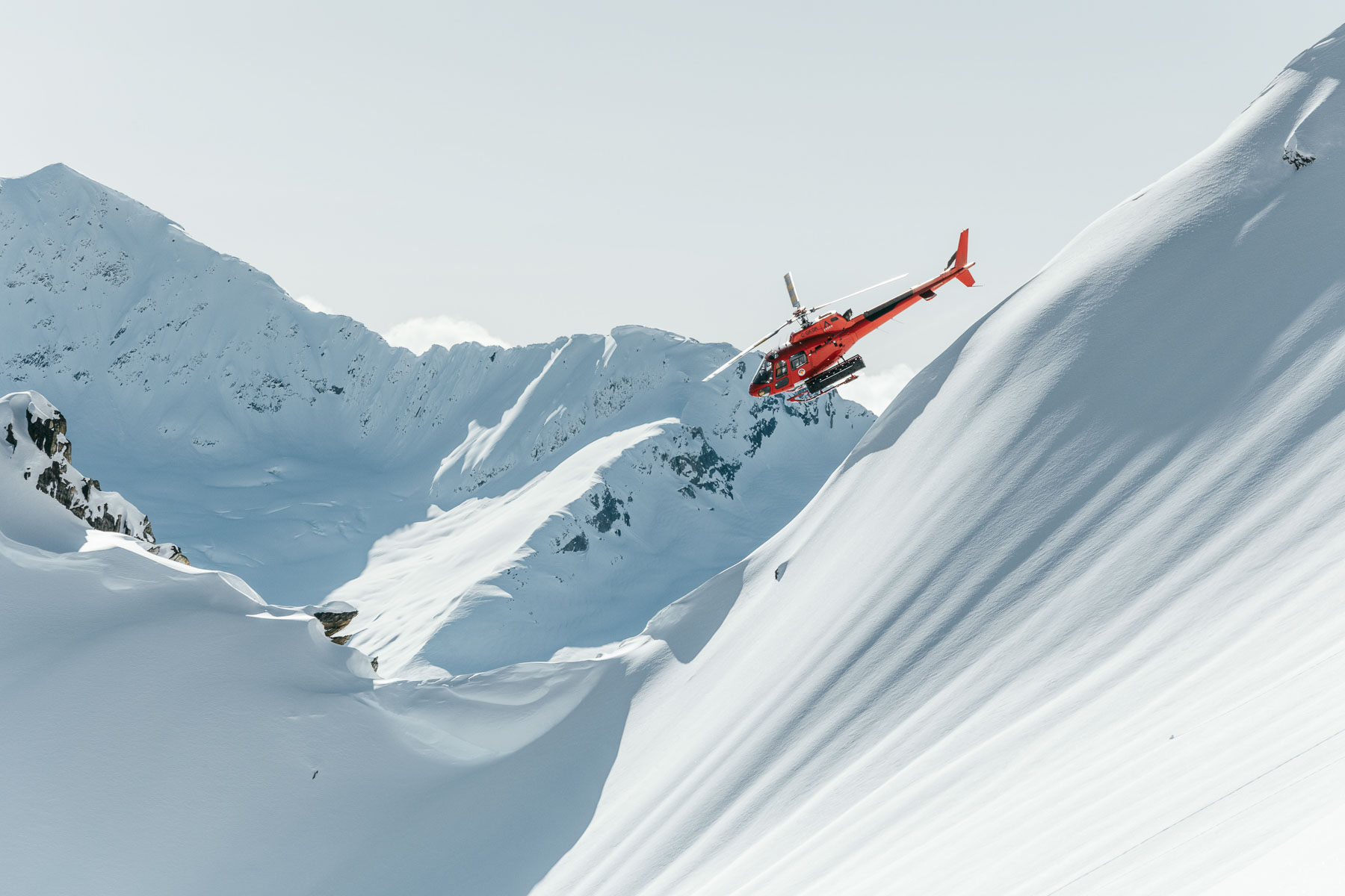 Alpine terrain at Mica Heli-Skiing